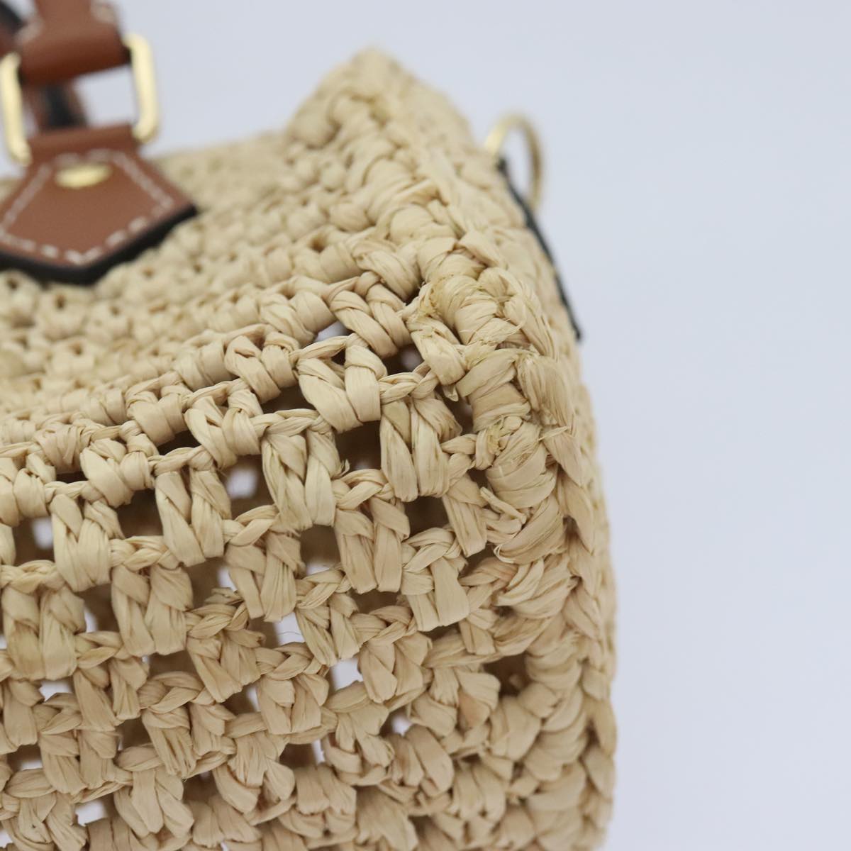 Mini Pochette Straw handbag M81532