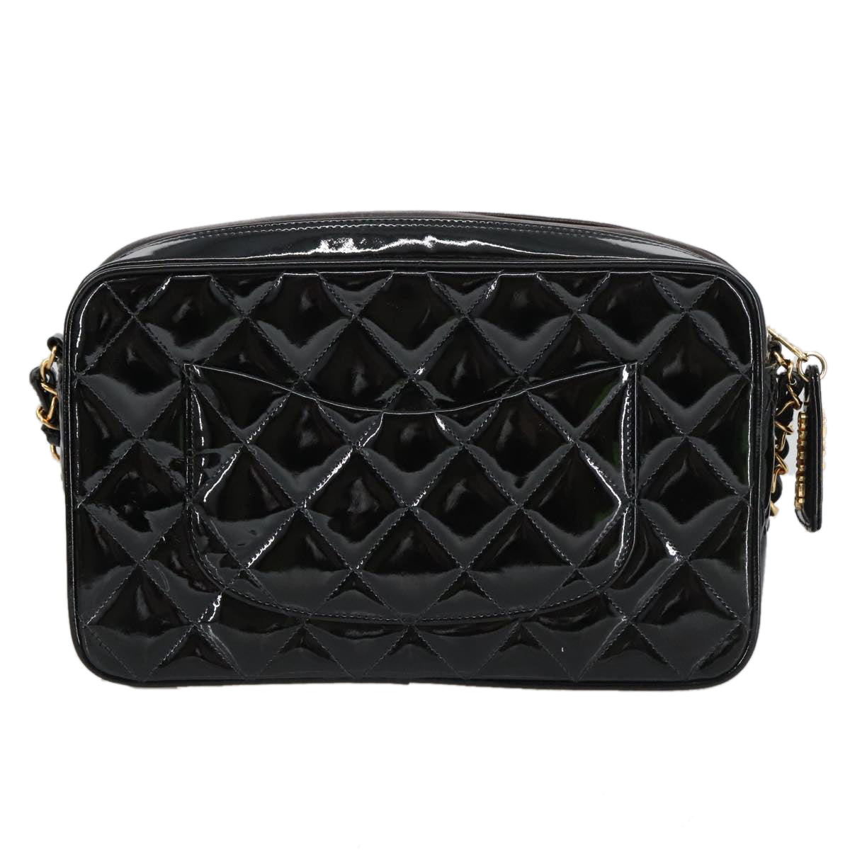 Chanel Classic Flap Patent Leather Bag