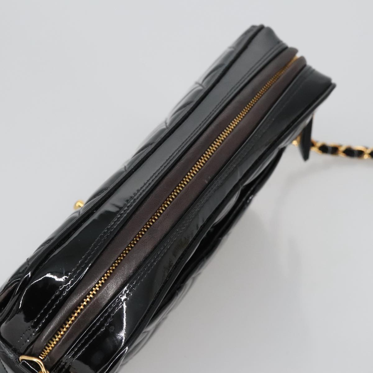 Chanel Classic Flap Patent Leather Bag