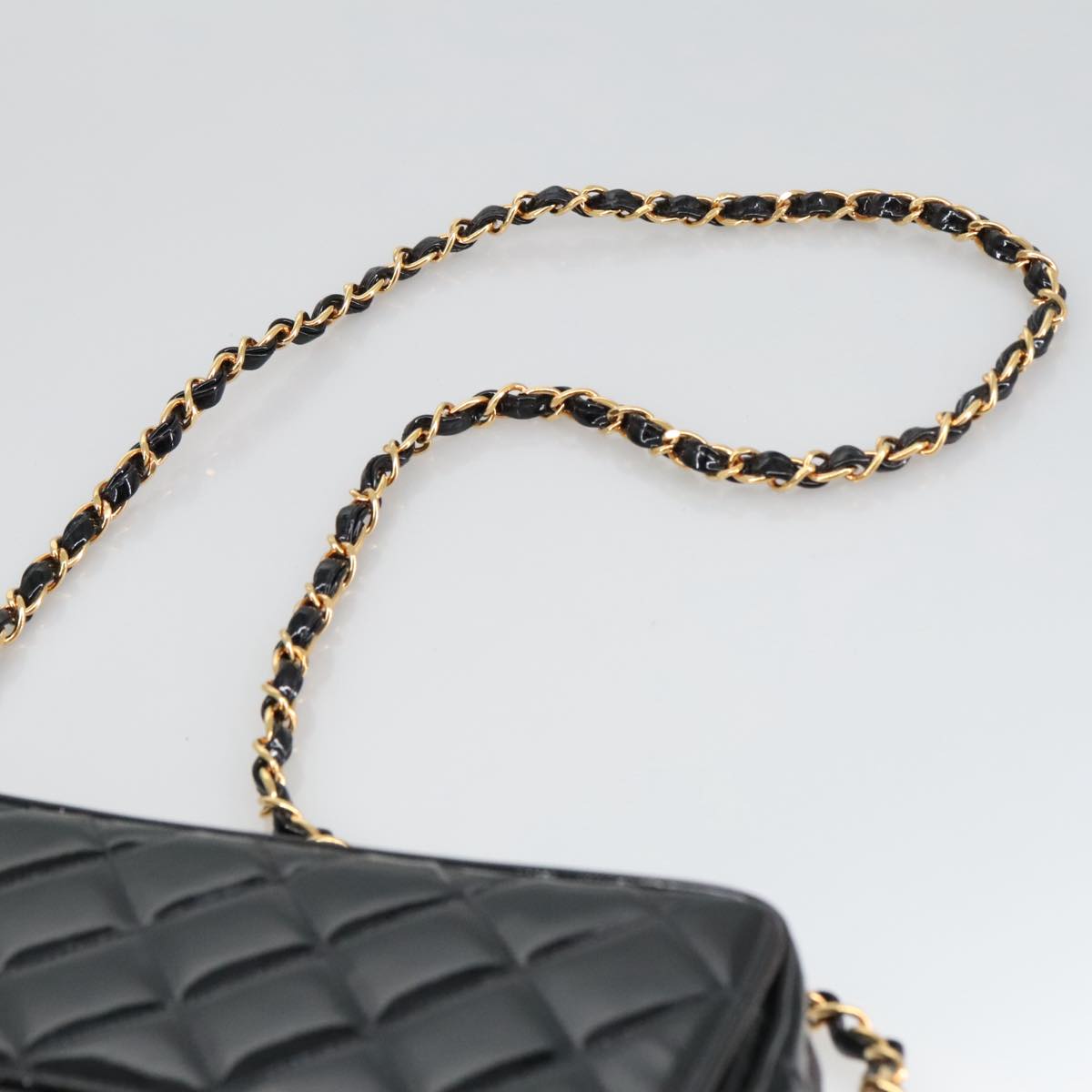 Chanel Classic Flap Patent Leather Bag