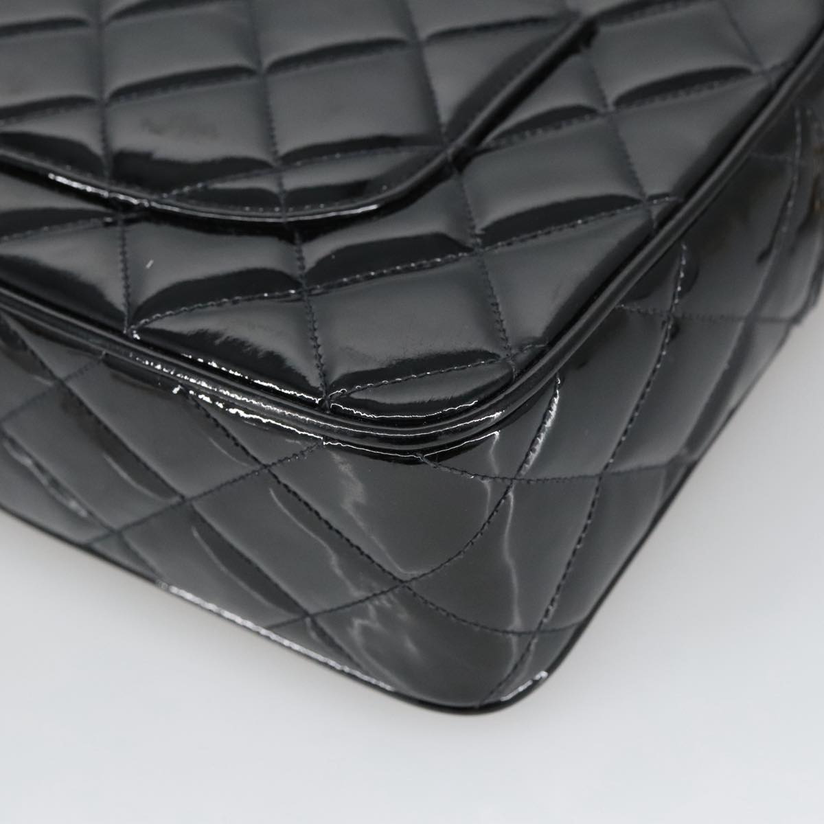 Chanel Classic Flap Patent Leather Bag