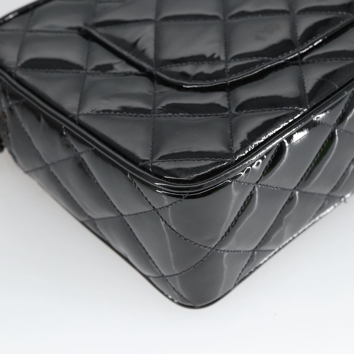 Chanel Classic Flap Patent Leather Bag