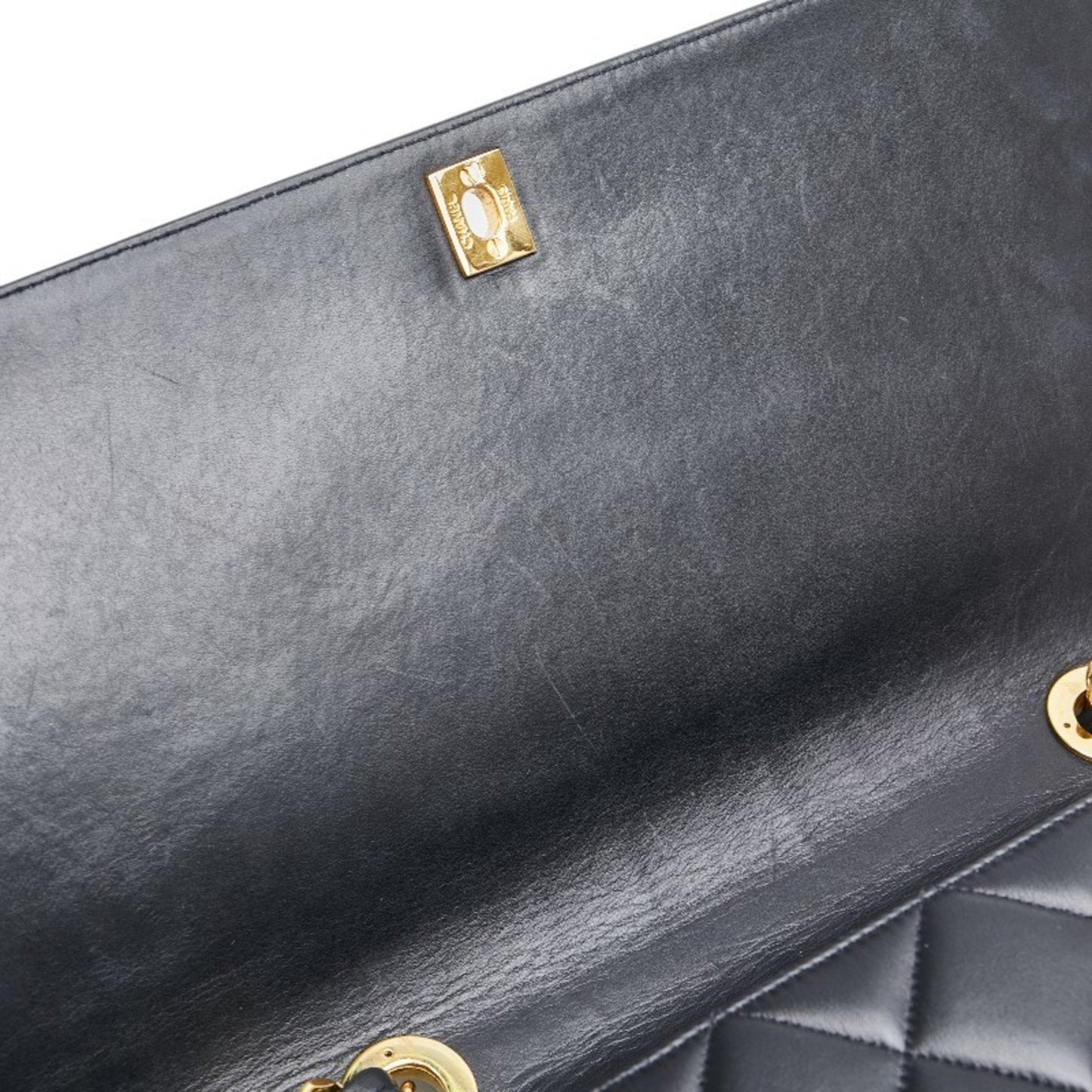 Chanel Classic Flap Jumbo Leather Bag