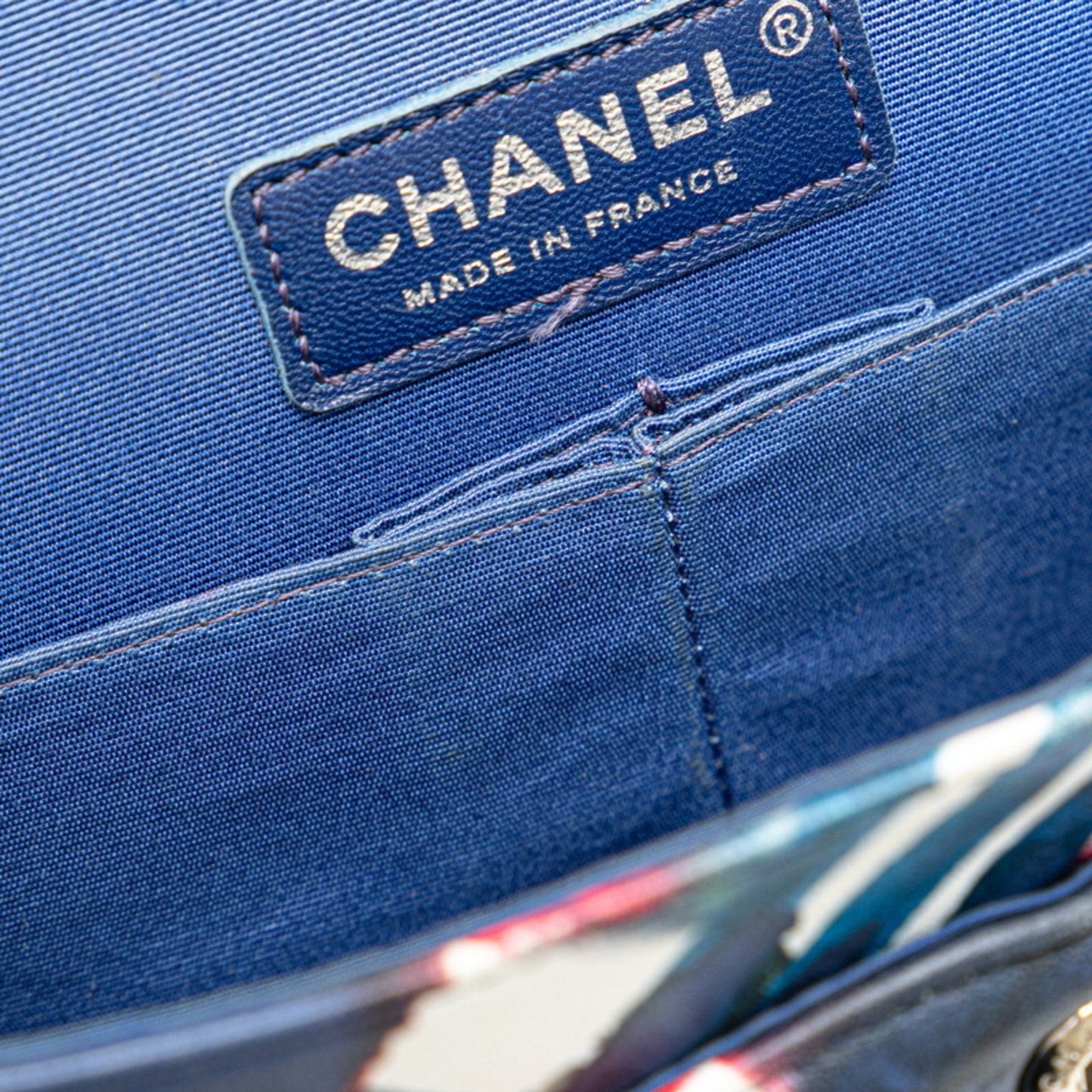 Chanel Classic Flap Bag Watercolor Style