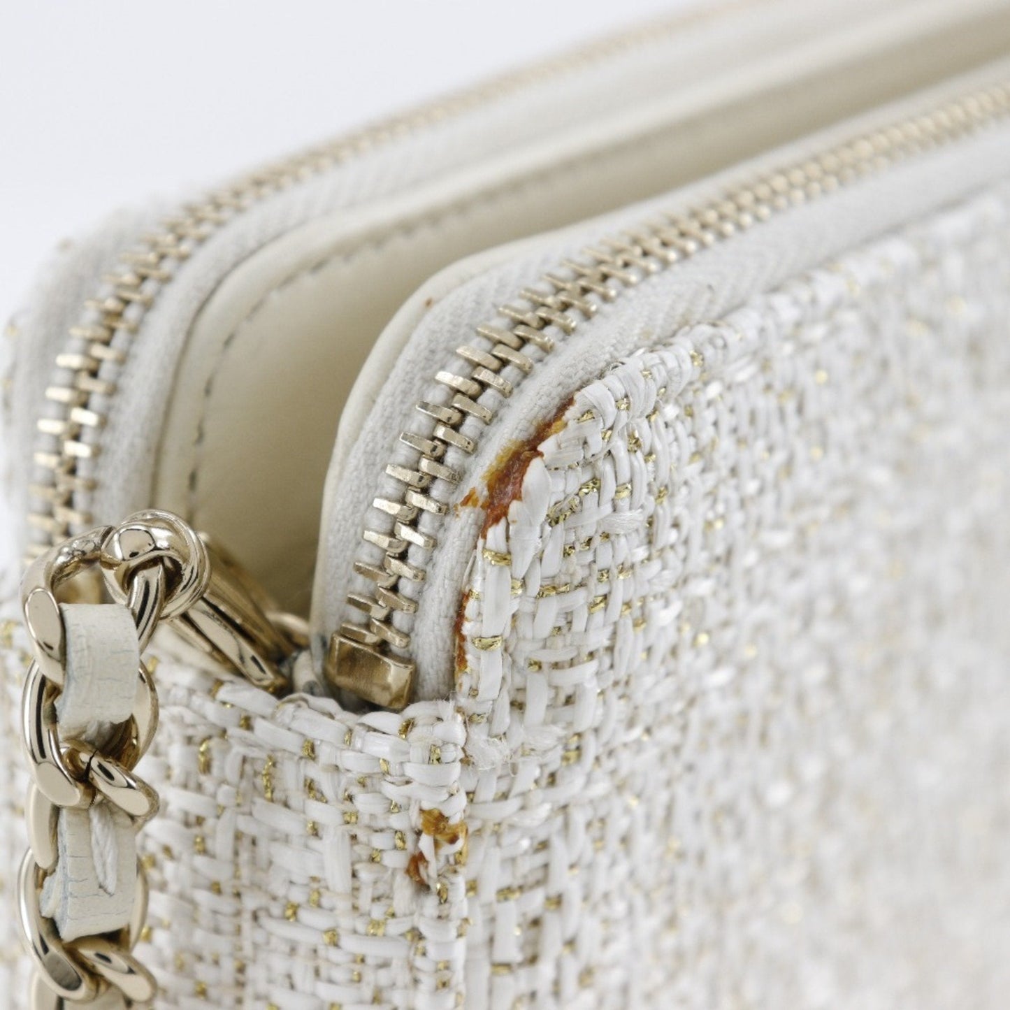Chanel Tweed Chain Bag Chanel Style