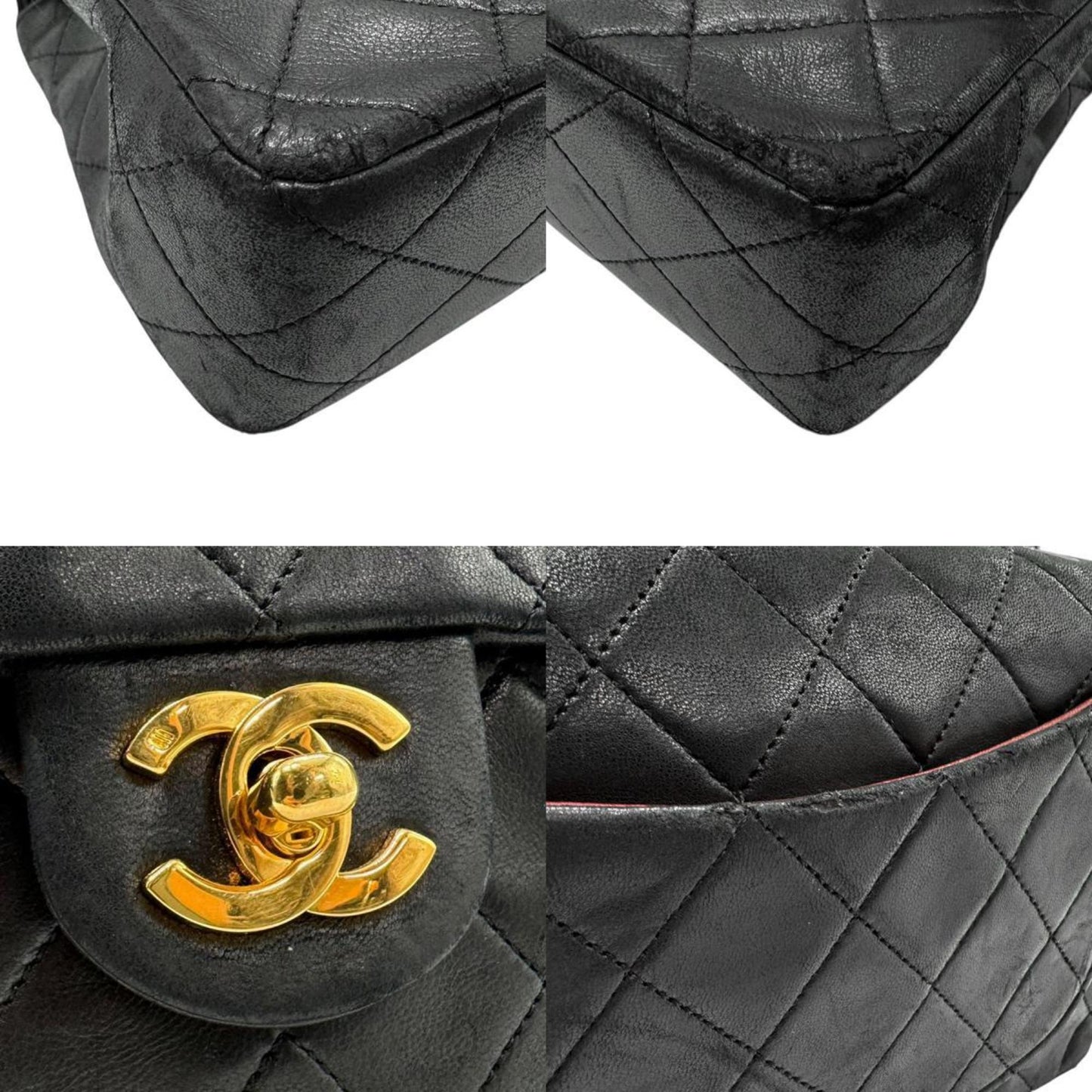 Chanel Mini Classic Flap Bag Black Lambskin