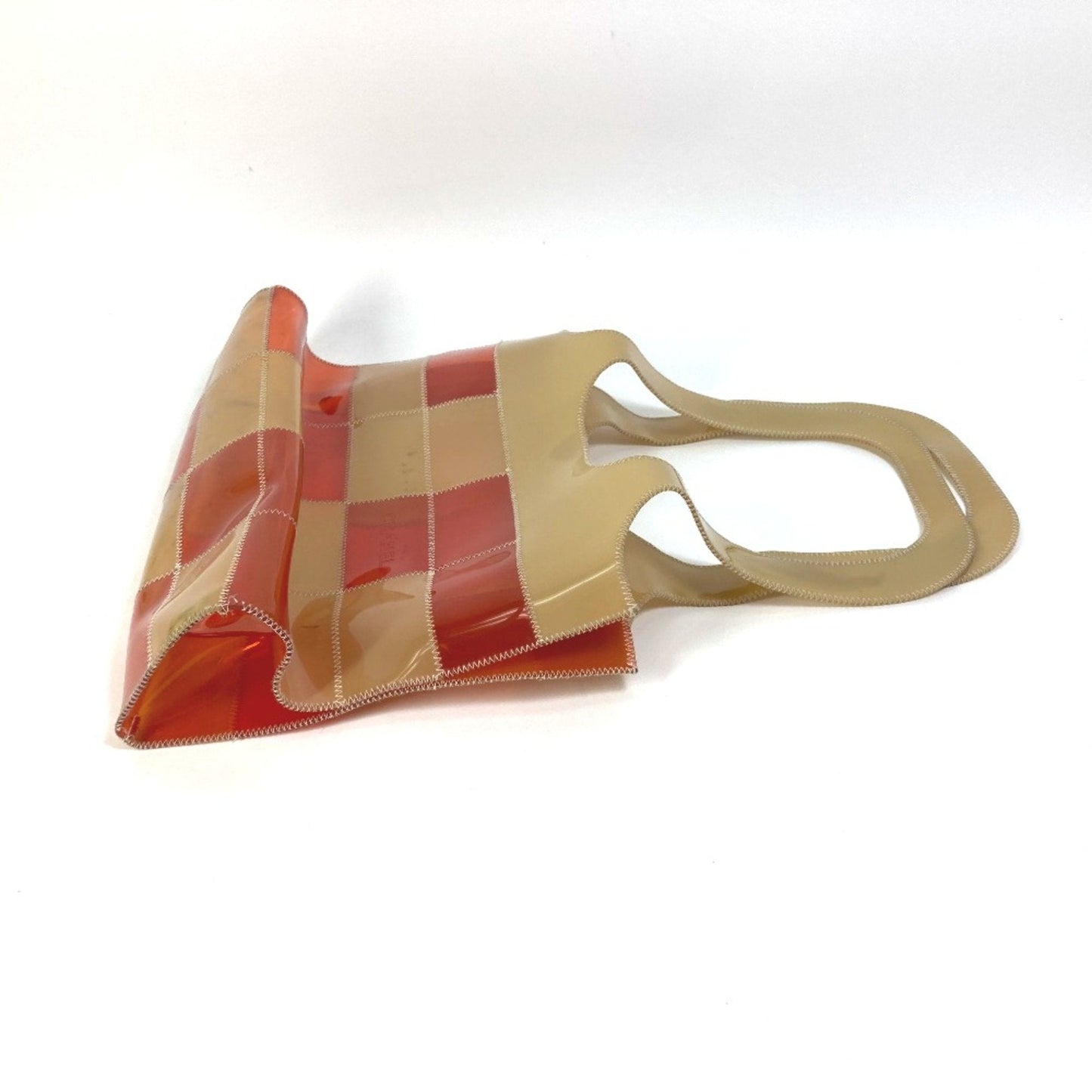 Chanel Patchwork Tote Bag Beige and Orange