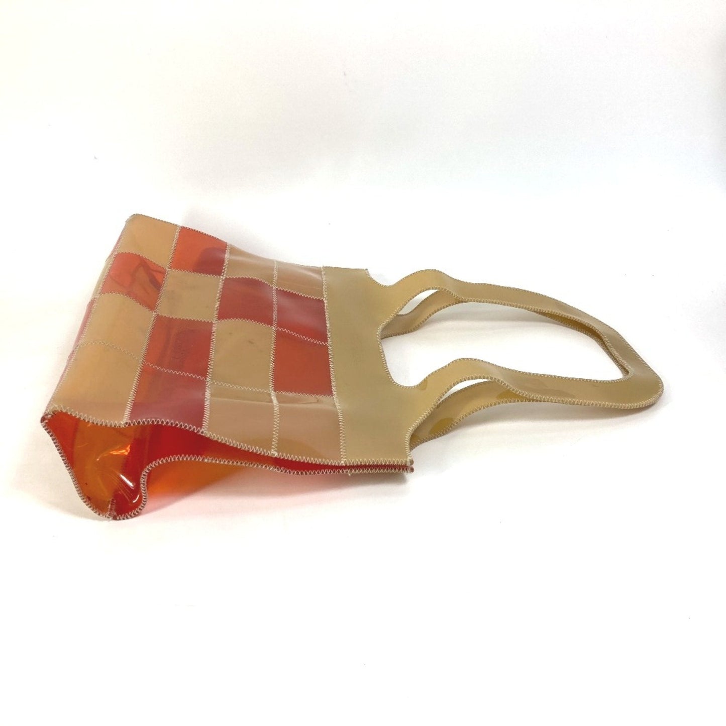 Chanel Patchwork Tote Bag Beige and Orange