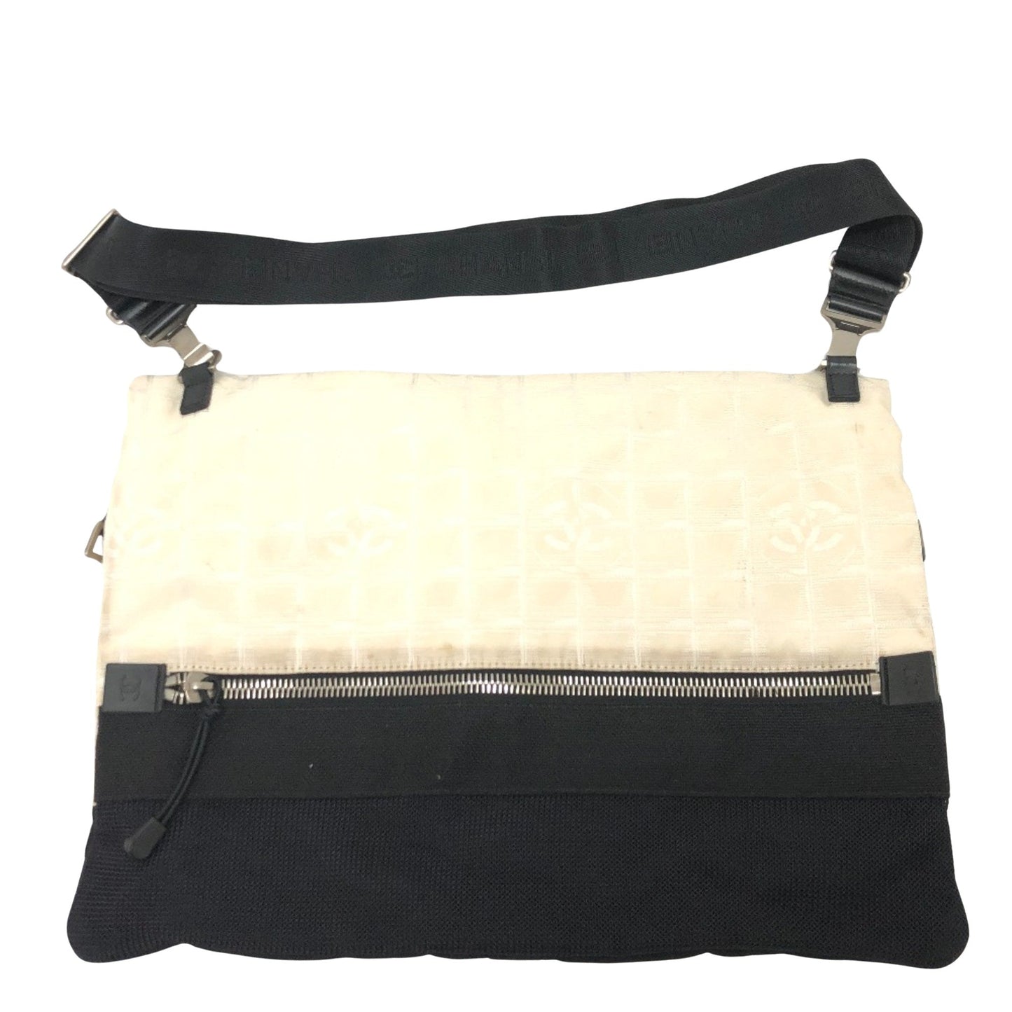 Chanel Classic Flap Bag BeigeBlack Shoulder Bag