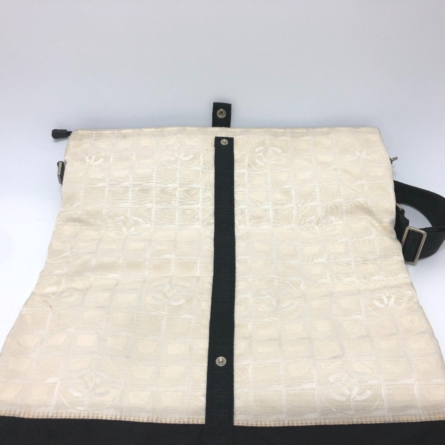 Chanel Classic Flap Bag BeigeBlack Shoulder Bag