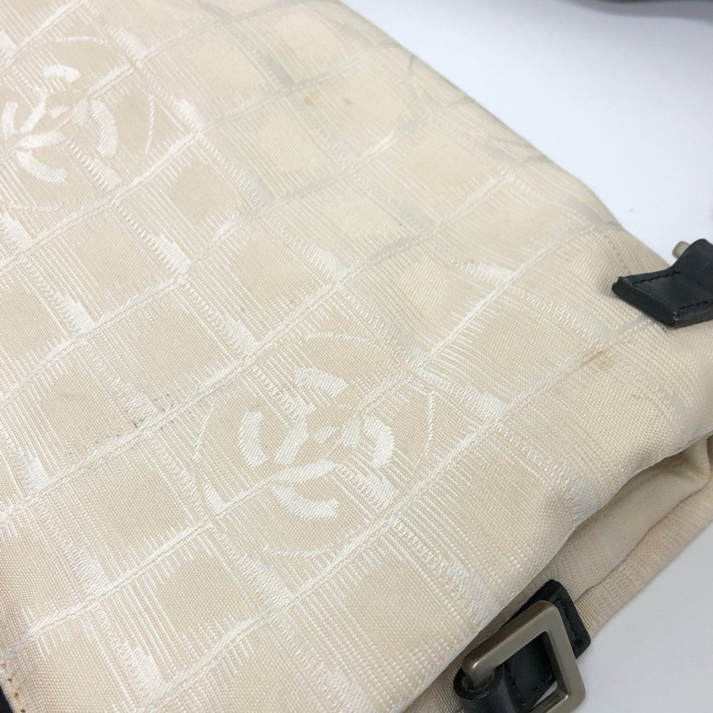 Chanel Classic Flap Bag BeigeBlack Shoulder Bag