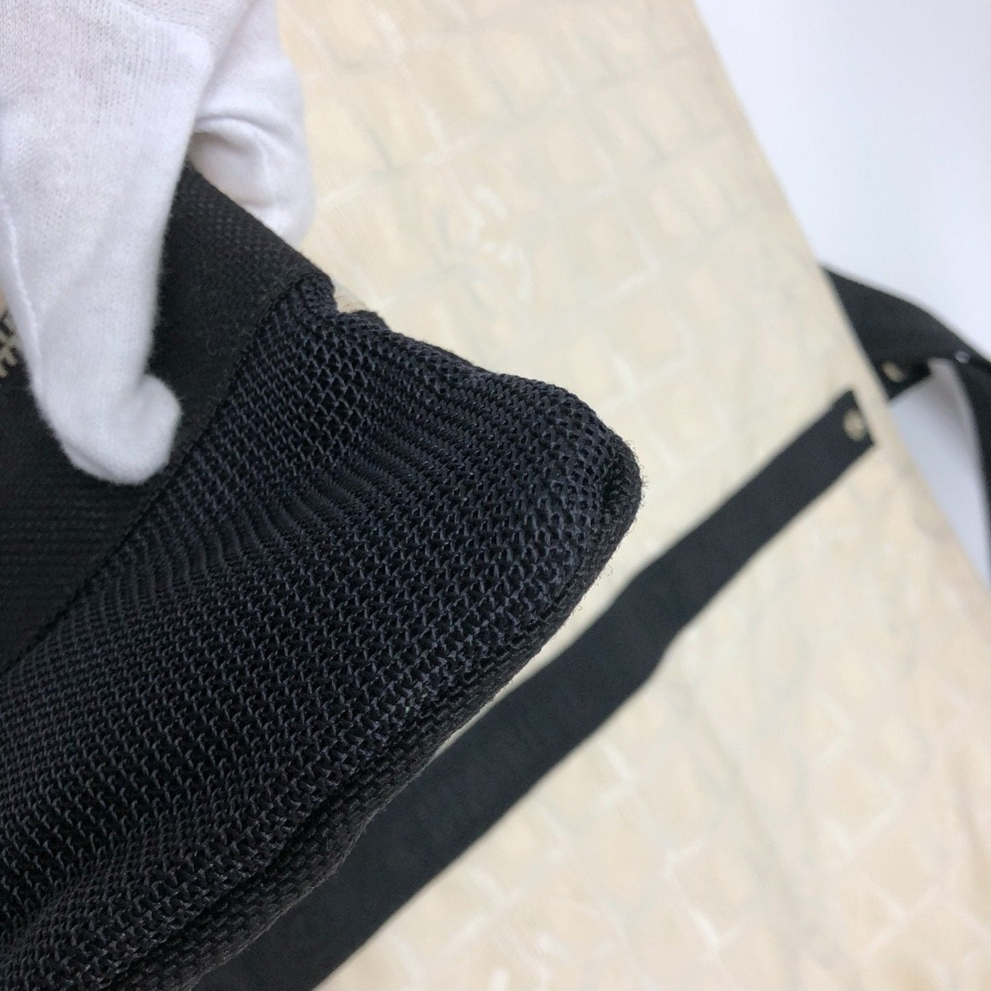 Chanel Classic Flap Bag BeigeBlack Shoulder Bag