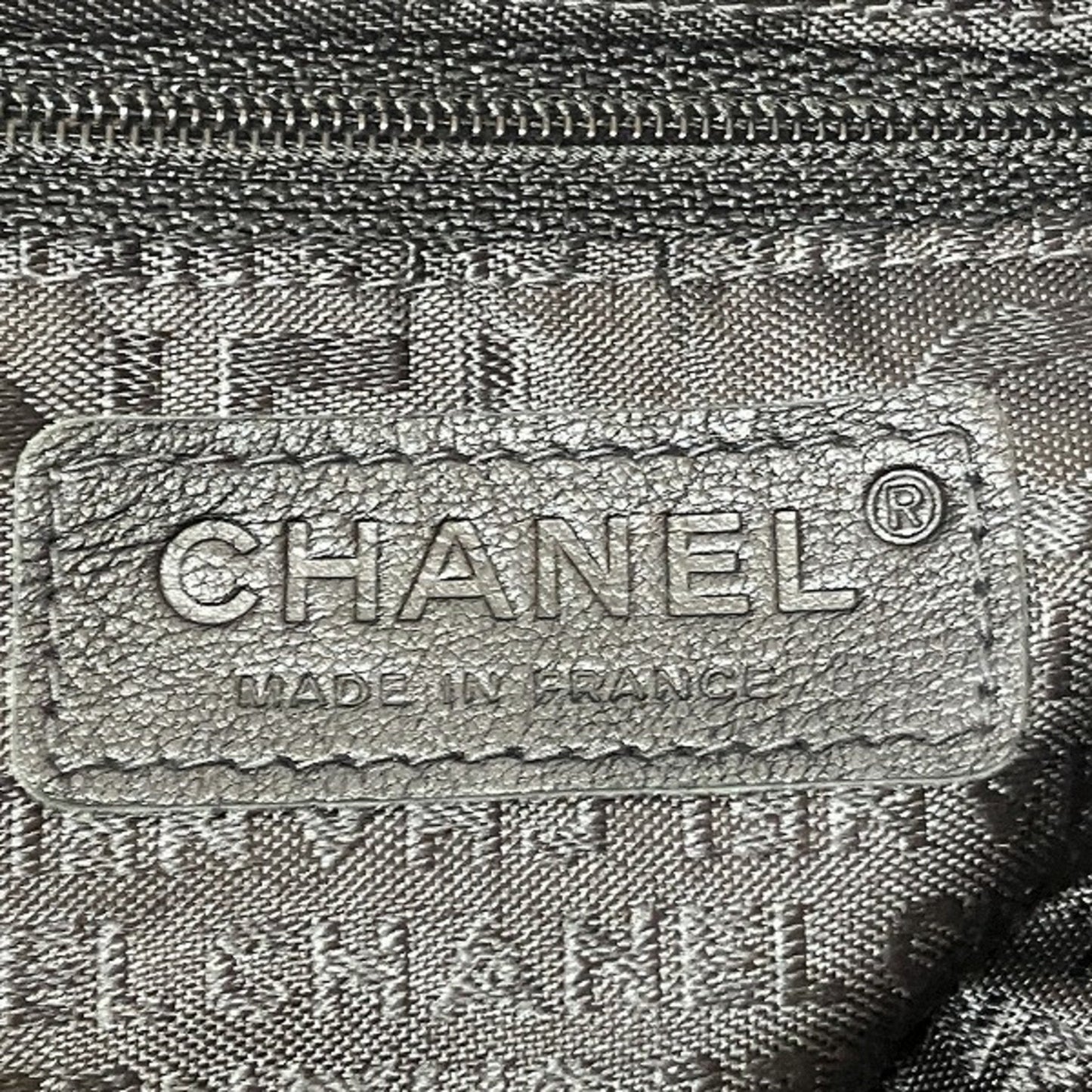 Chanel Velvet Tote Bag Black