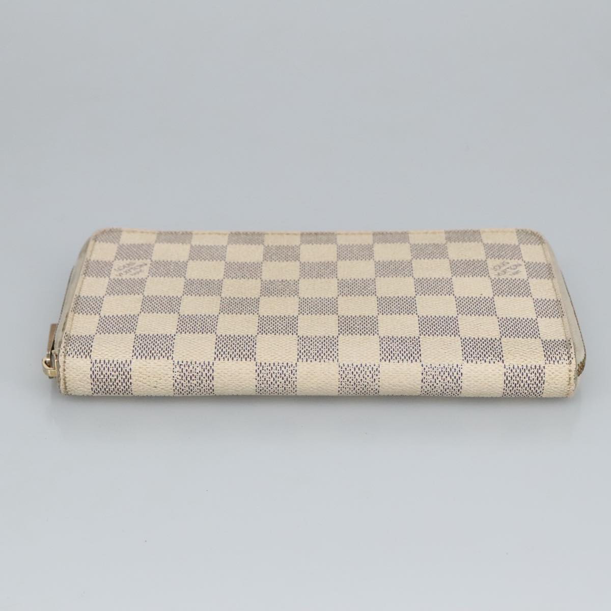 Zip Around Wallet Damier Azur Canvas