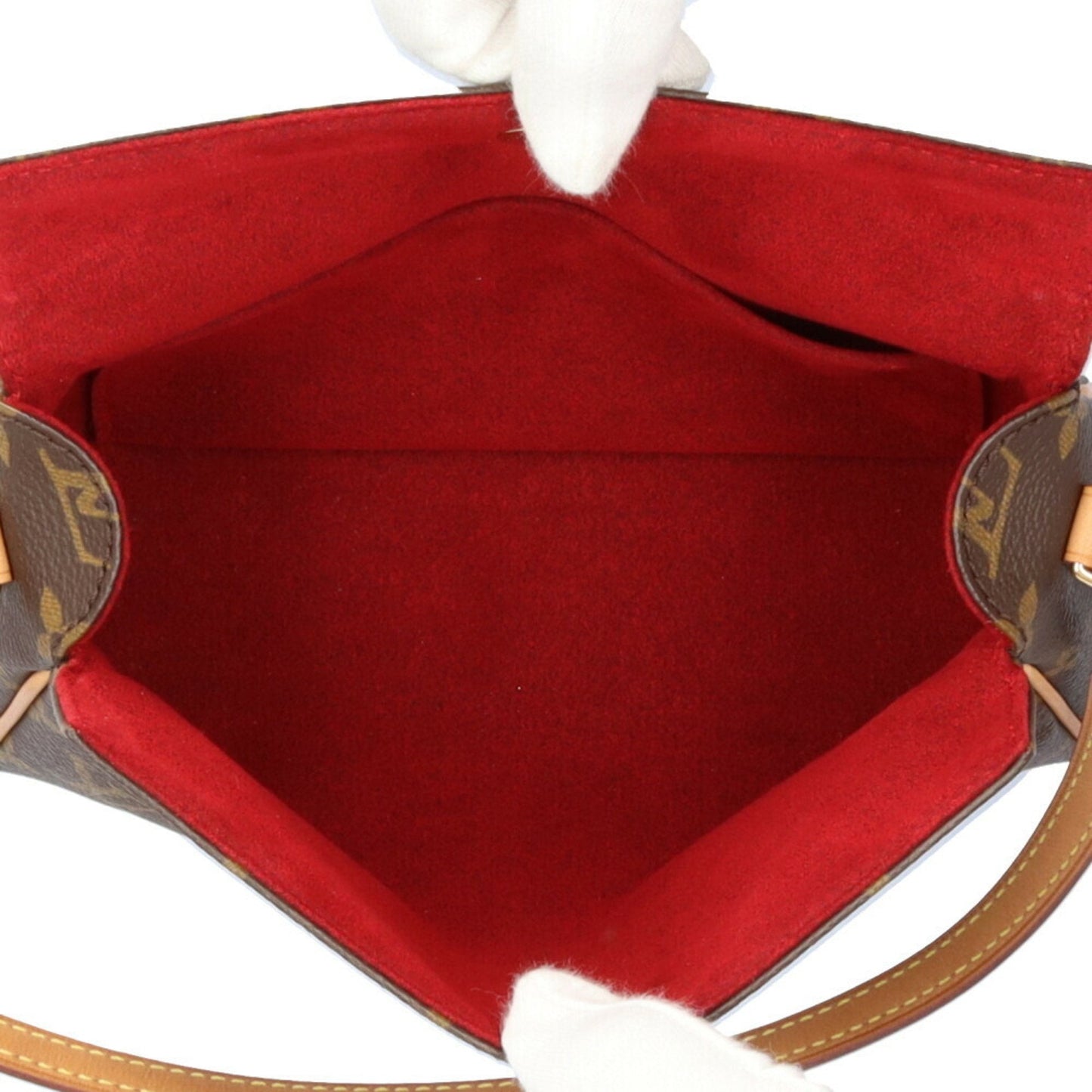 Recital Canvas Handbag with Good Condition and Slight Scratches
