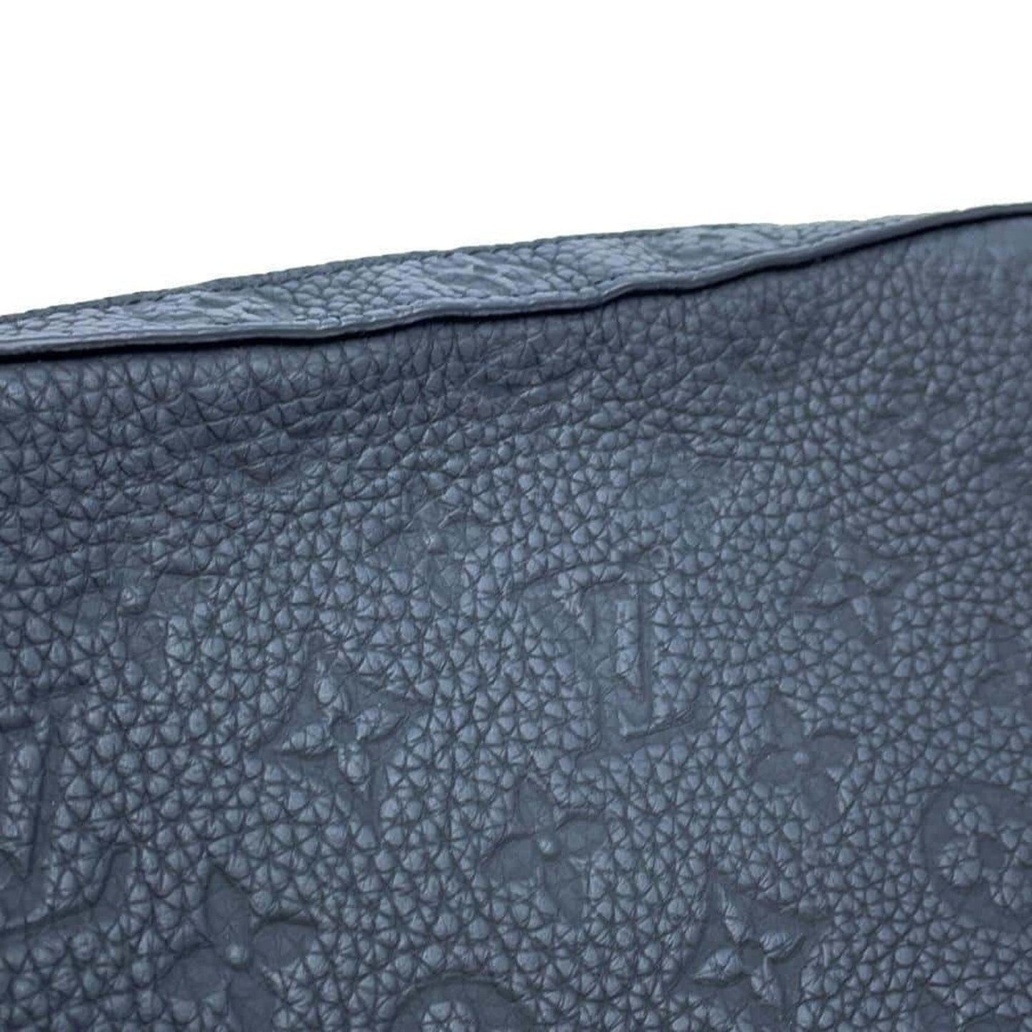 Leather Steamer Bag with Shoulder Strap