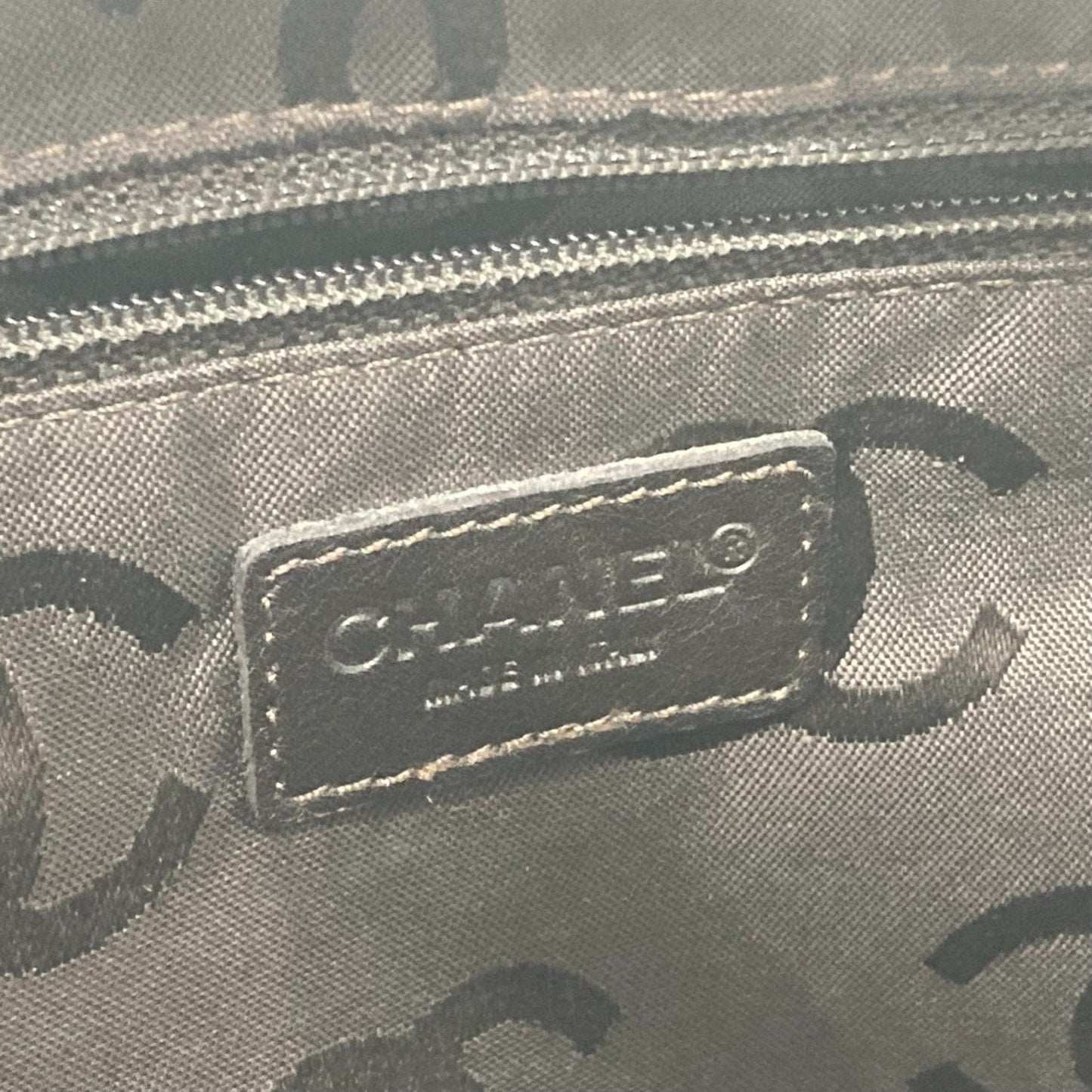 Chanel Quilted Leather Top Handle Handbag