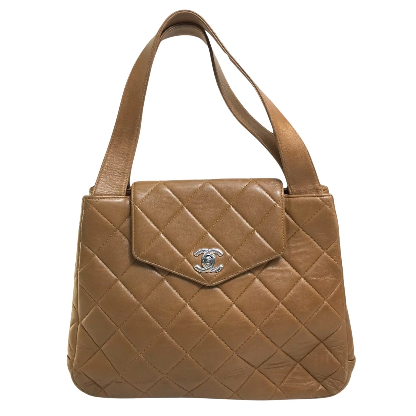 Chanel Classic Flap Handbag Quilted Leather