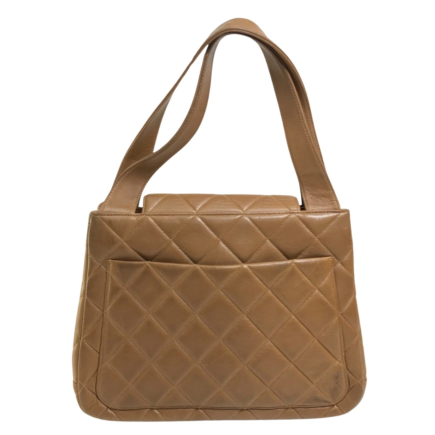 Chanel Classic Flap Handbag Quilted Leather