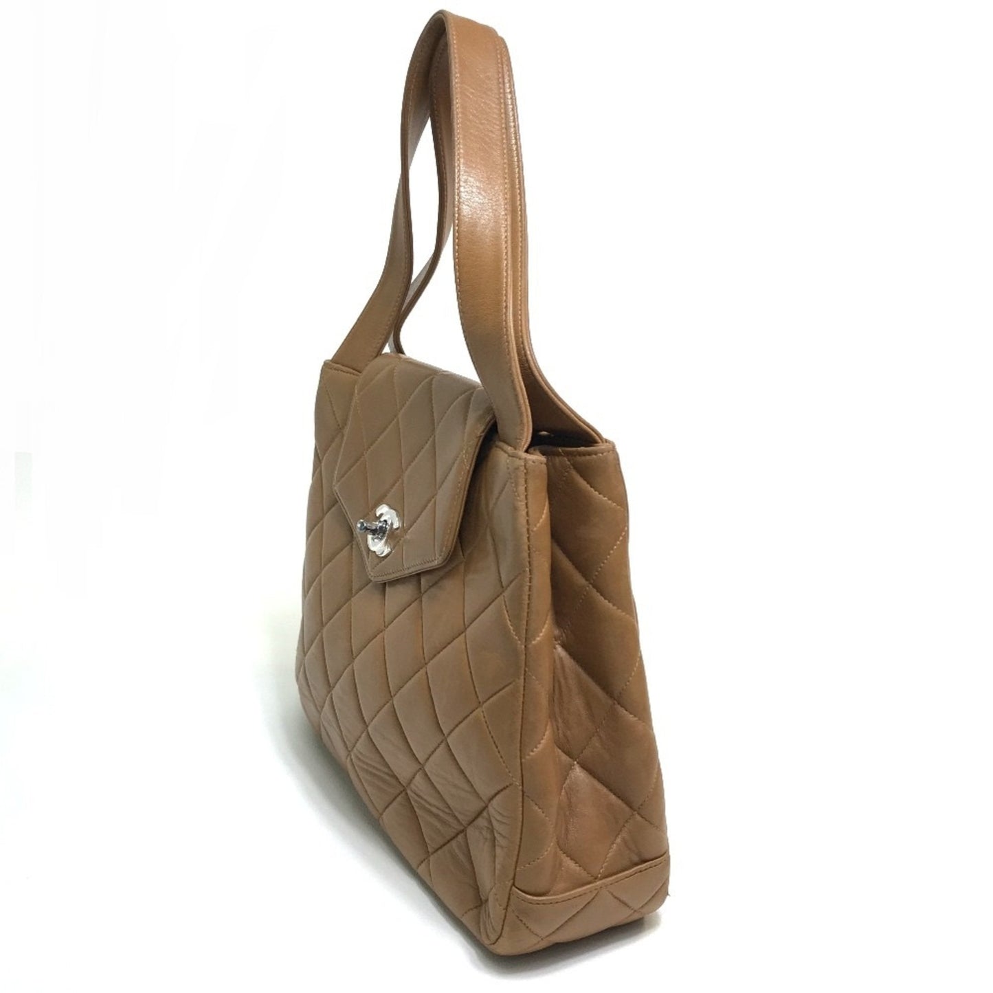 Chanel Classic Flap Handbag Quilted Leather