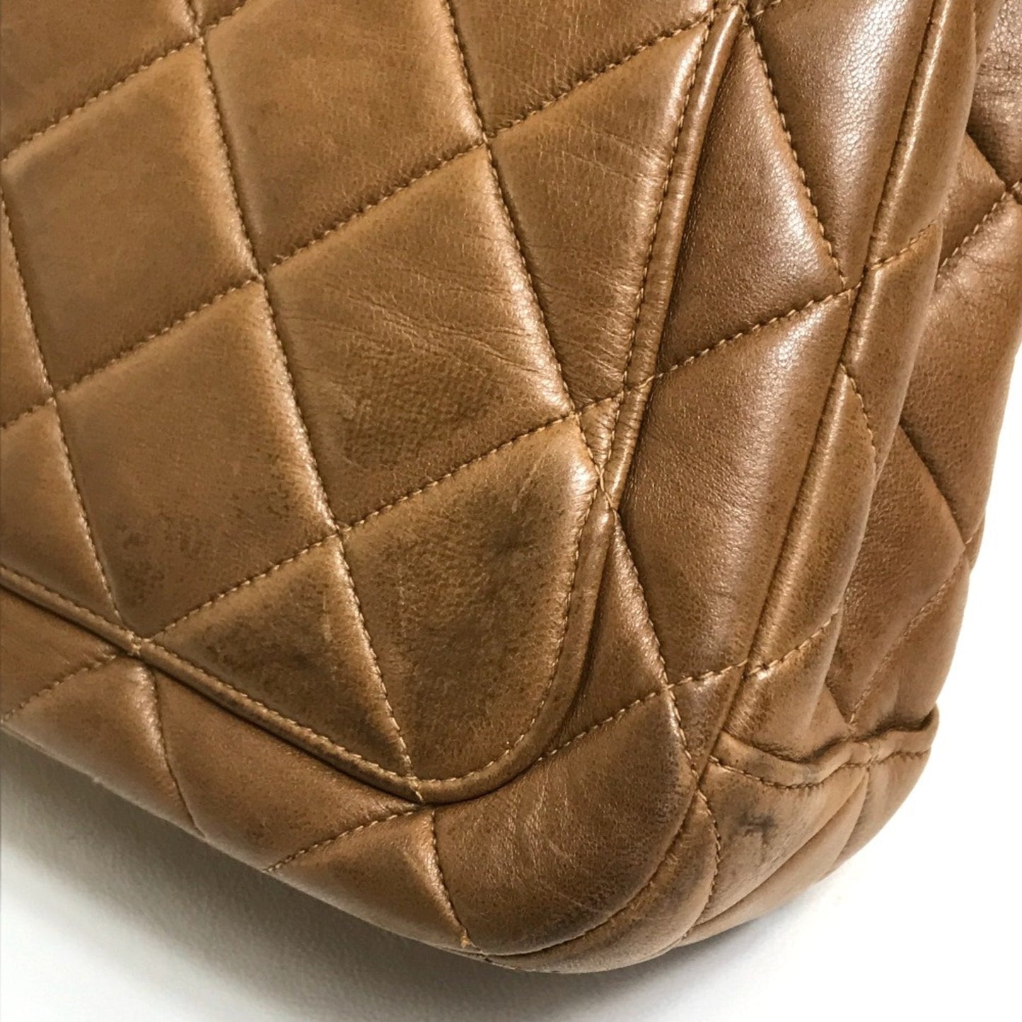 Chanel Classic Flap Handbag Quilted Leather
