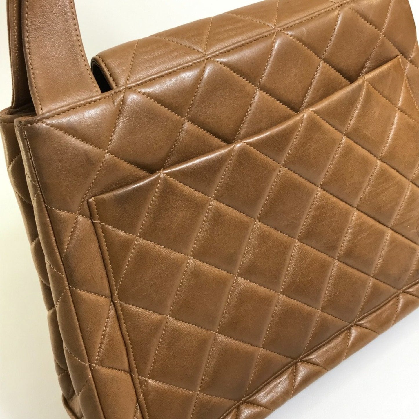 Chanel Classic Flap Handbag Quilted Leather