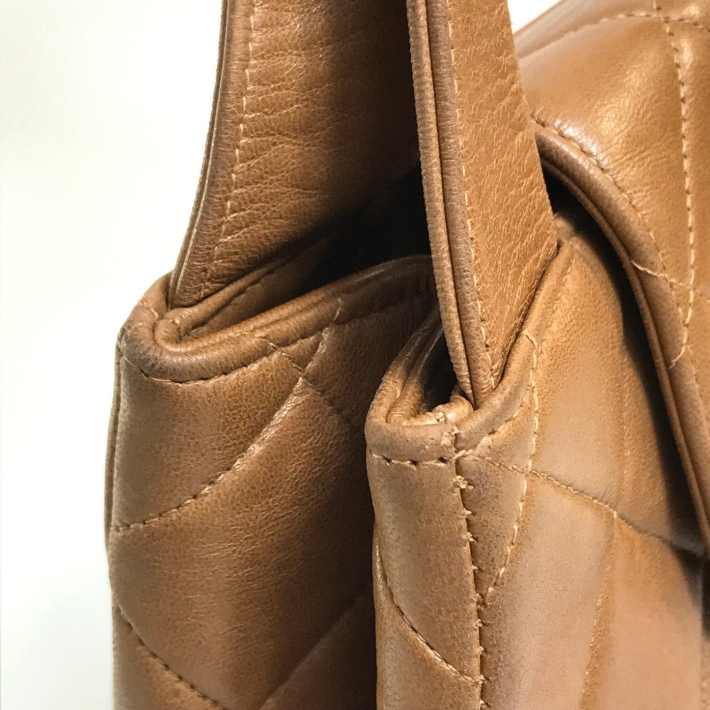 Chanel Classic Flap Handbag Quilted Leather