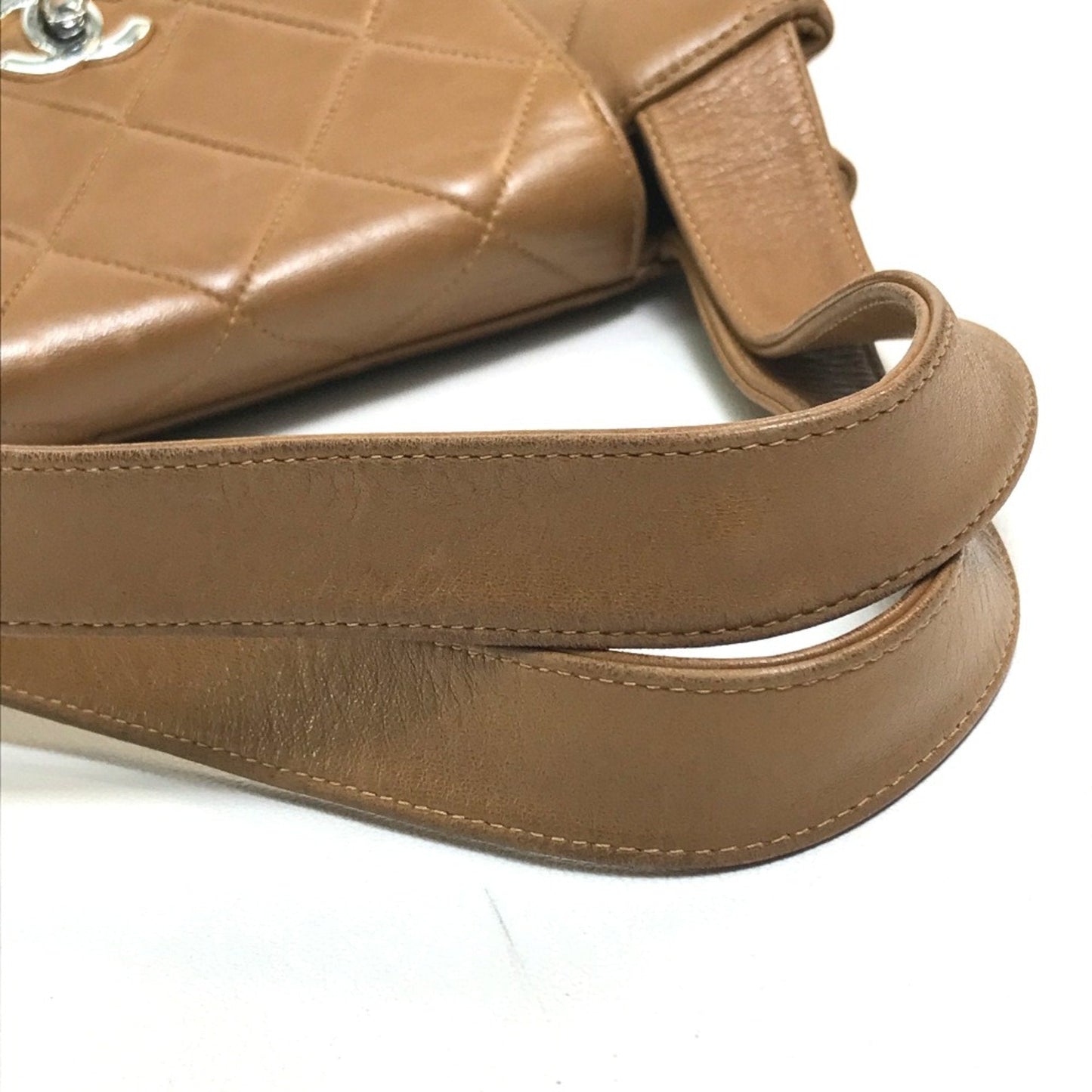 Chanel Classic Flap Handbag Quilted Leather