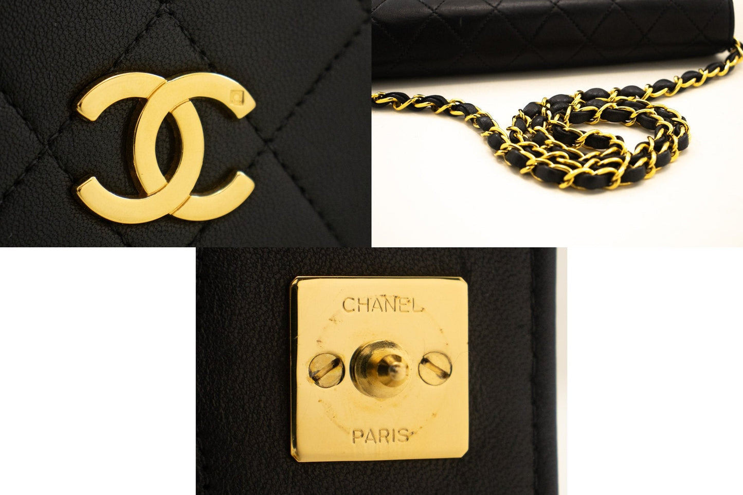 Chanel Classic Quilted Lambskin Chain Bag