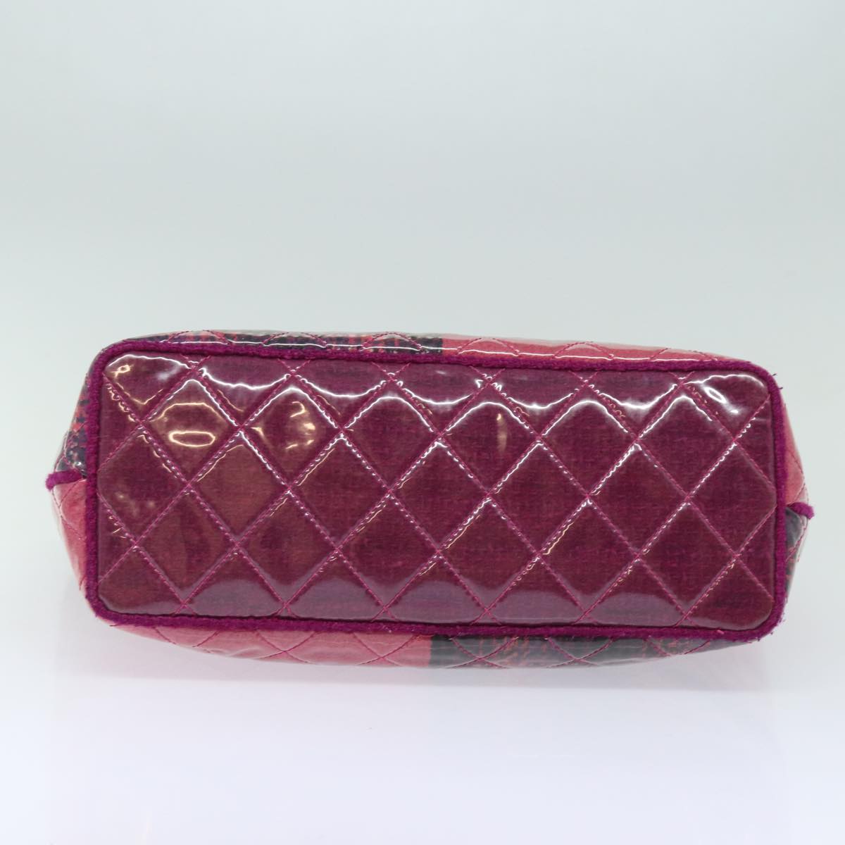 Chanel Patchwork Tote Bag Tweed and Vinyl Model
