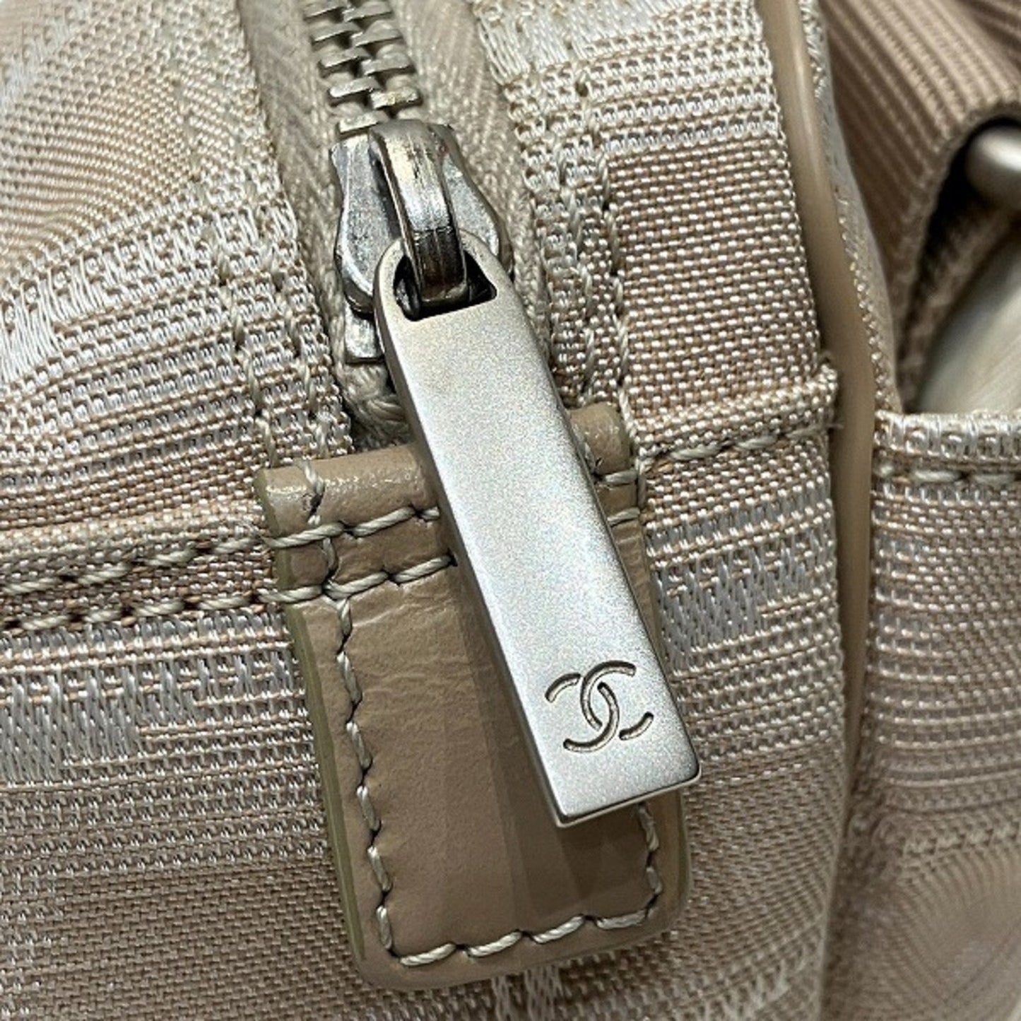 Chanel Classic Beige Quilted Shoulder Bag
