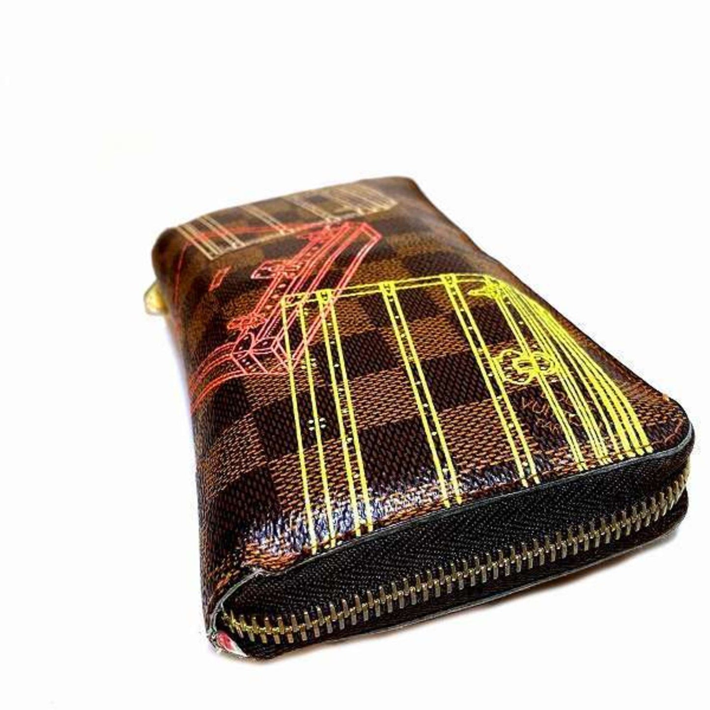 Zippy Canvas Wallet in Good Condition with Slight Wear