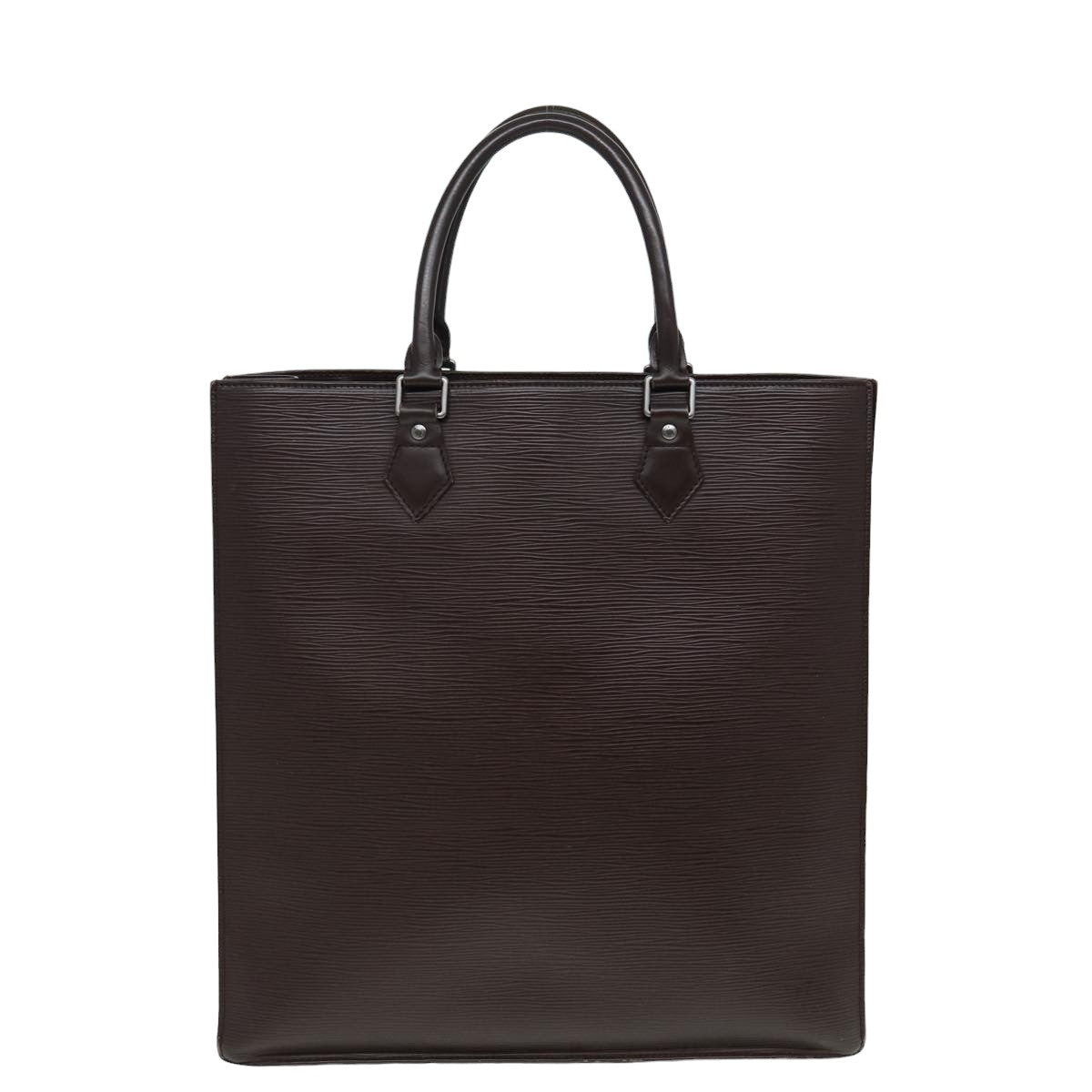 Epi Leather Tote Brown