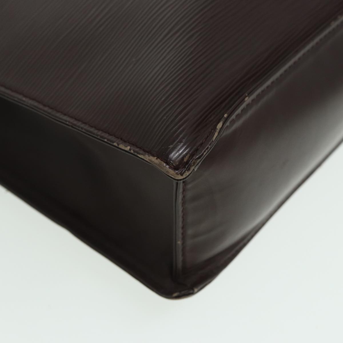 Epi Leather Tote Brown
