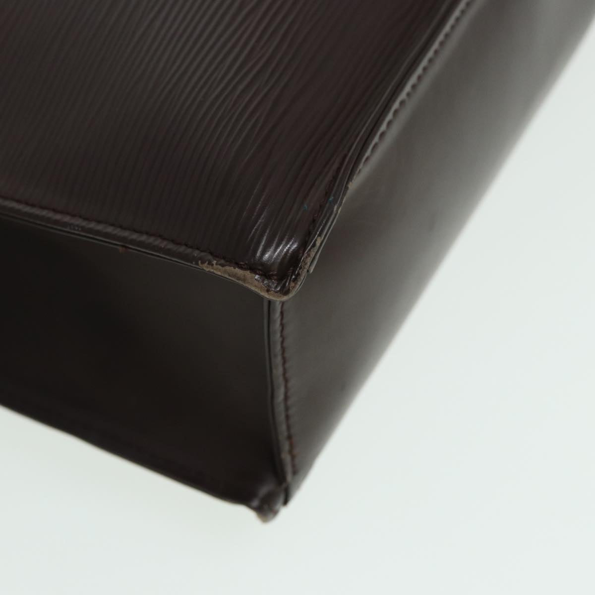 Epi Leather Tote Brown