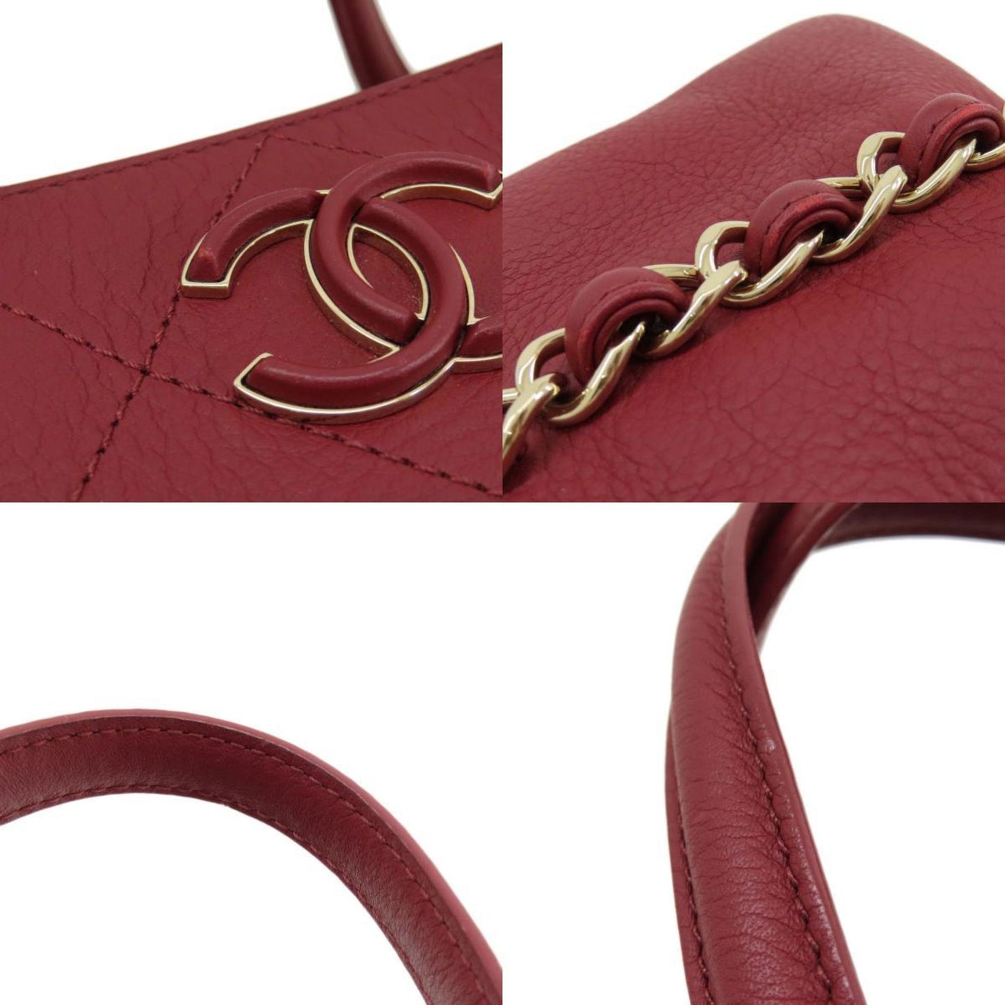 Chanel quilted tote bag