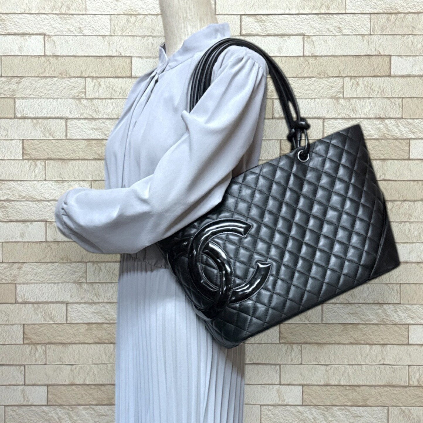 Chanel Coco Cocoon Tote Bag Quilted Leather