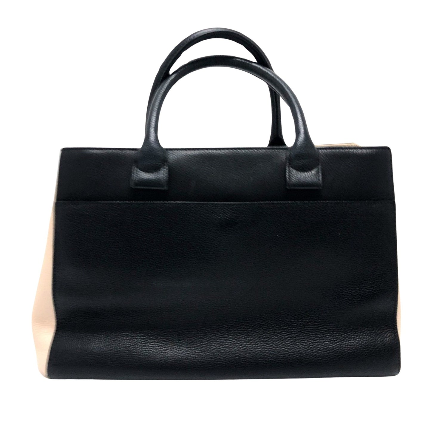 Chanel hopping Tote Bag Black  Beige
