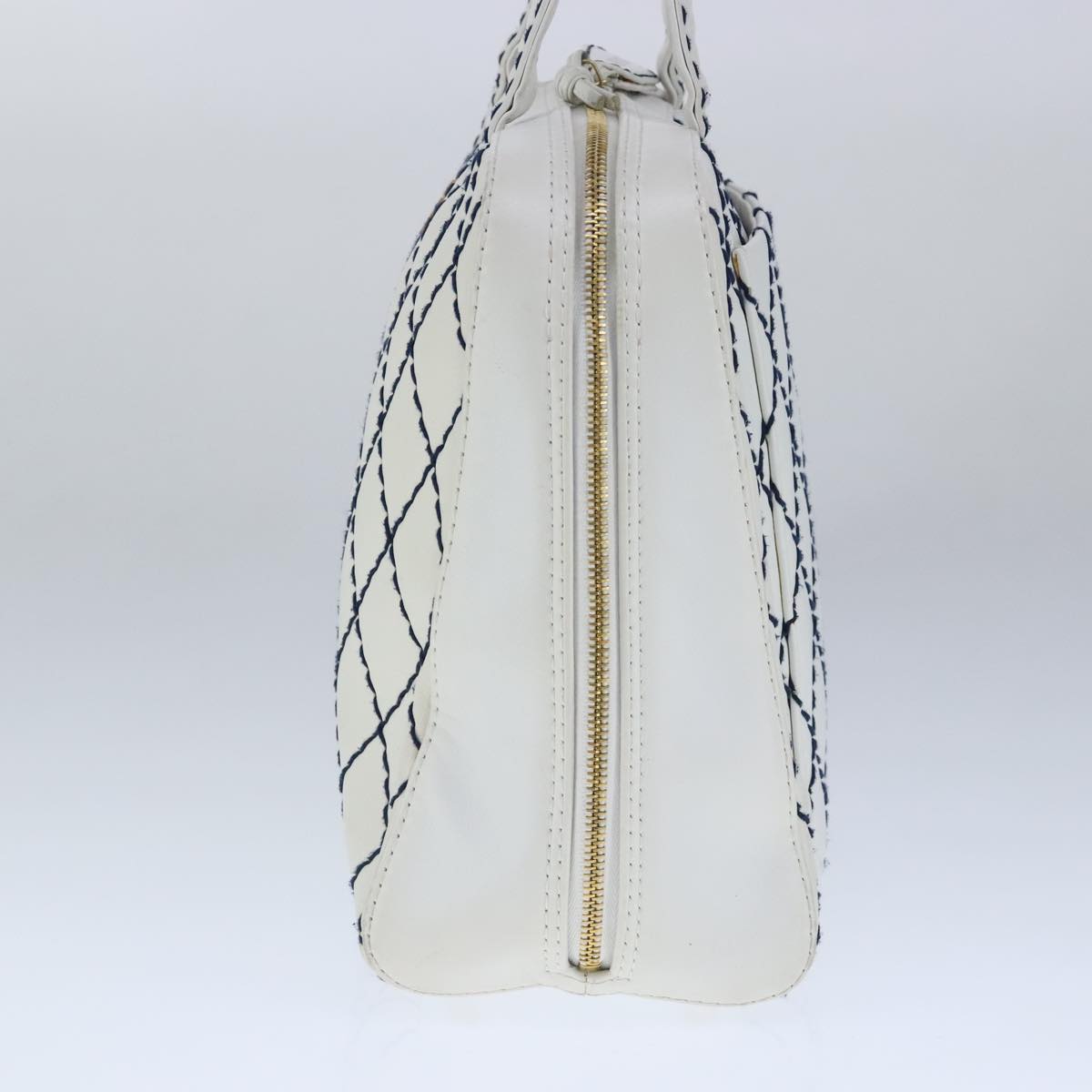 Chanel Stitched Leather Tote Bag