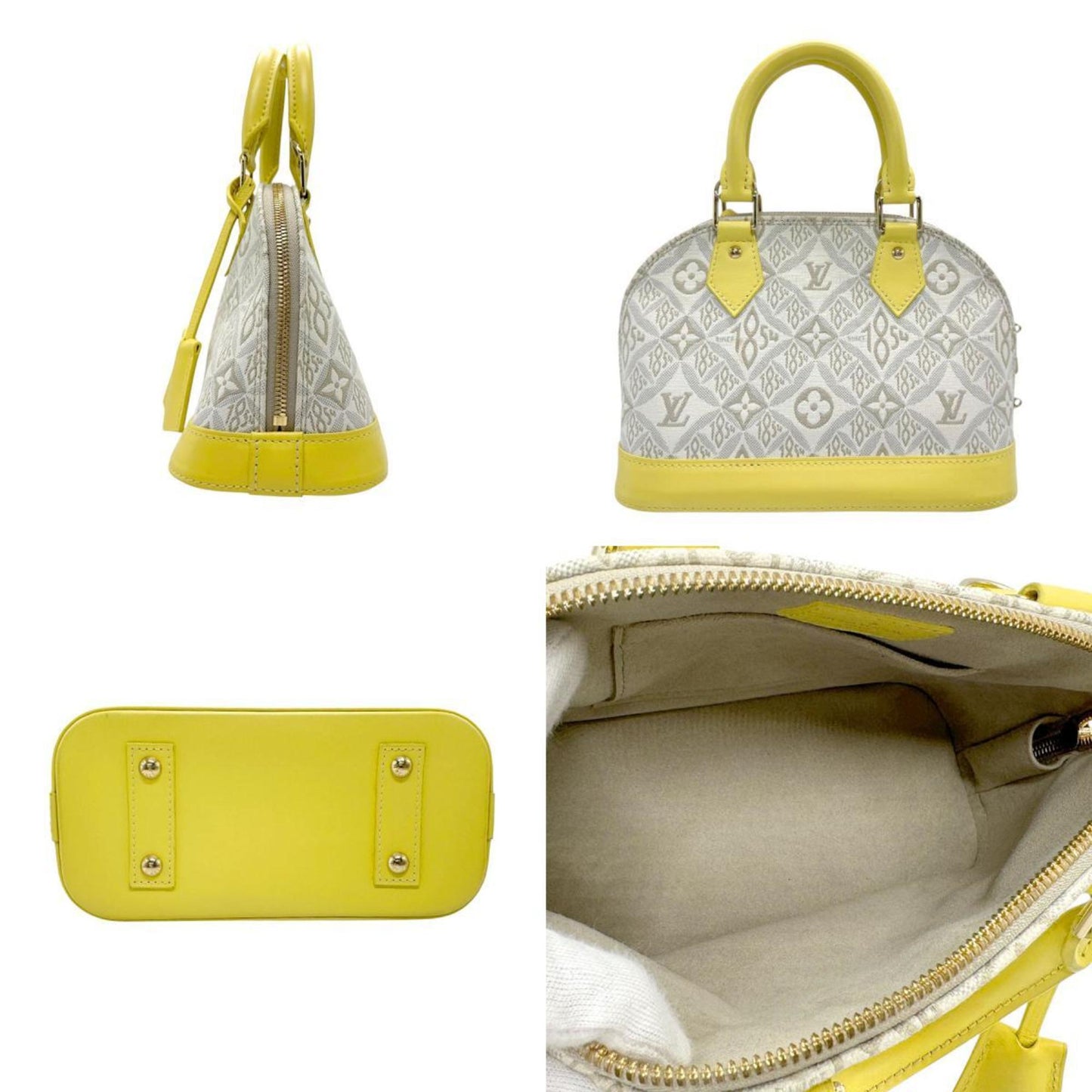 Canvas Alma BB with Dust Bag and Shoulder Strap