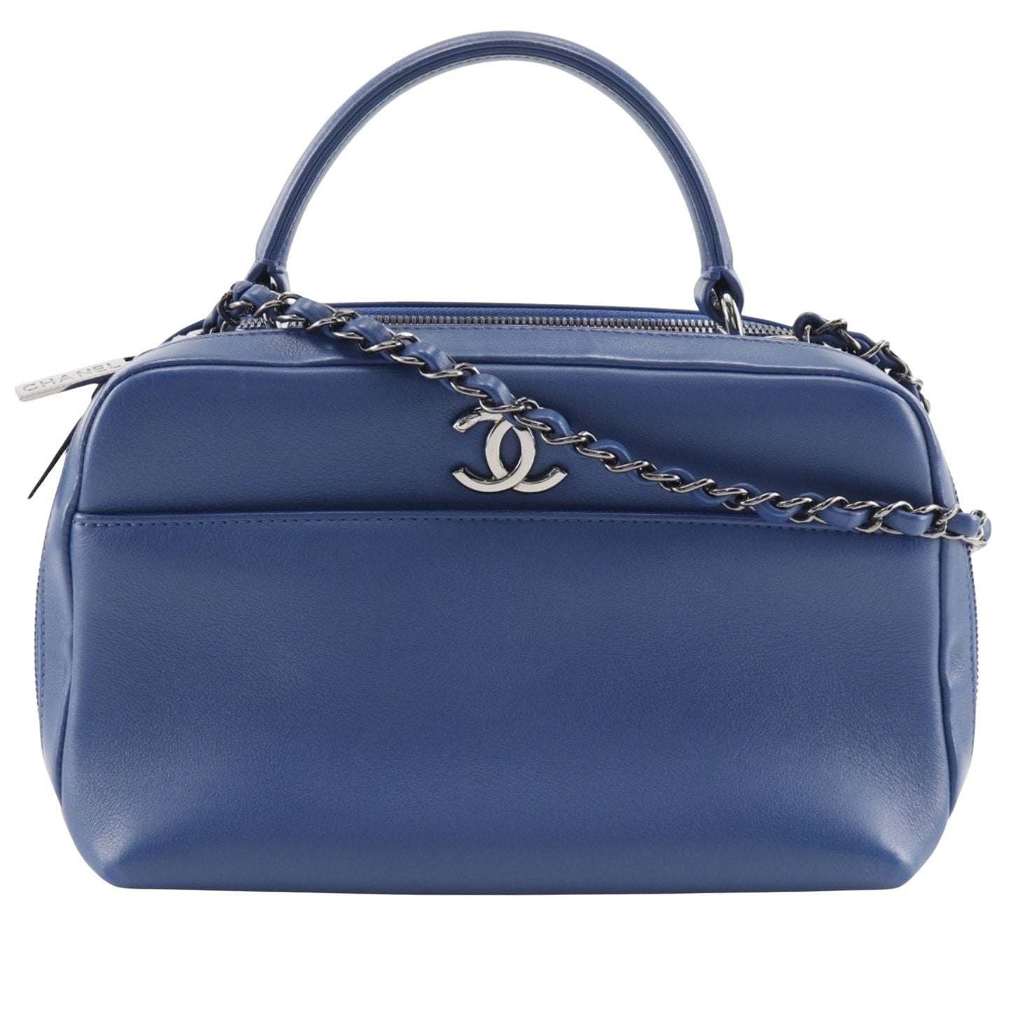 Chanel Chanel 19 Medium Flap Bag Blue Lambskin