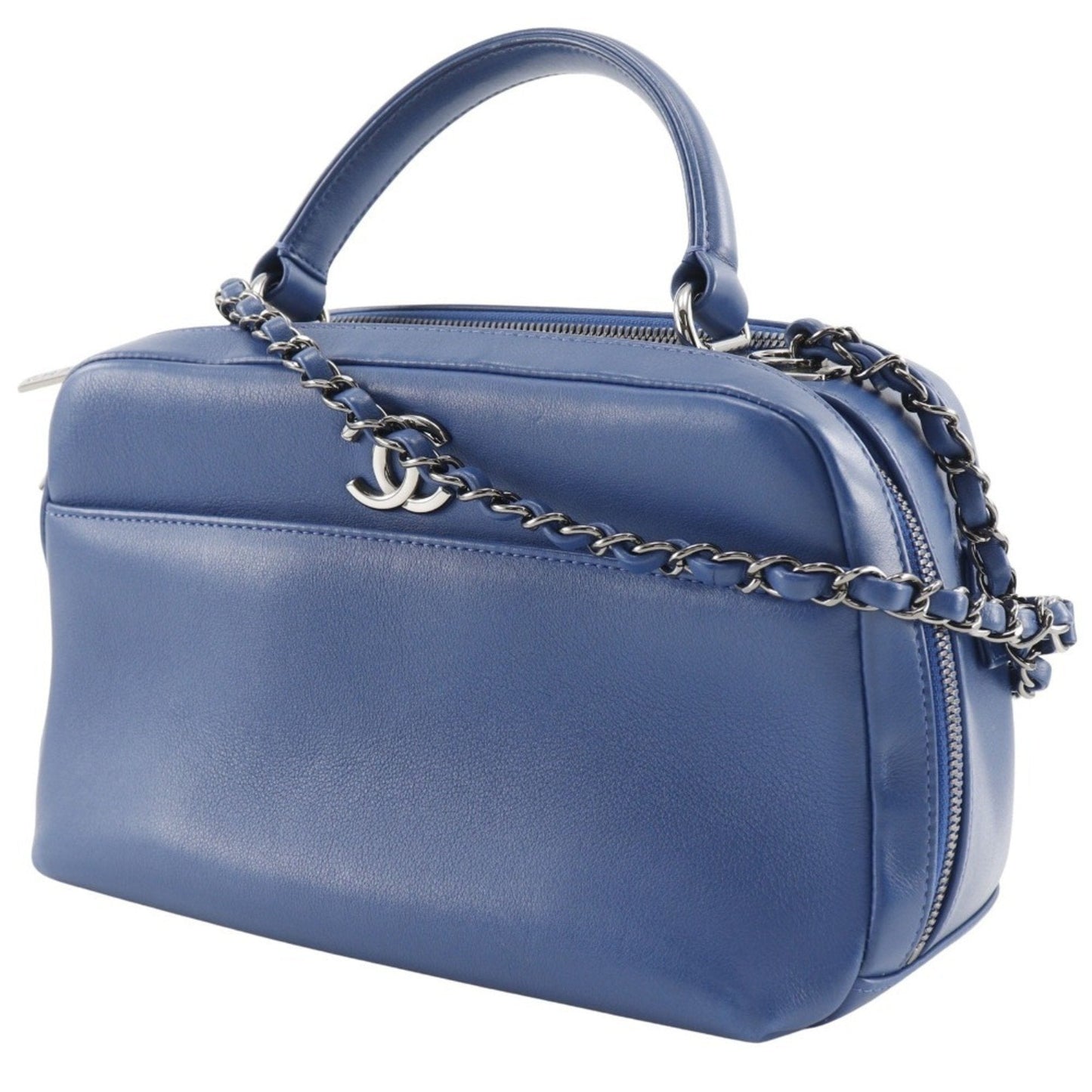 Chanel Chanel 19 Medium Flap Bag Blue Lambskin