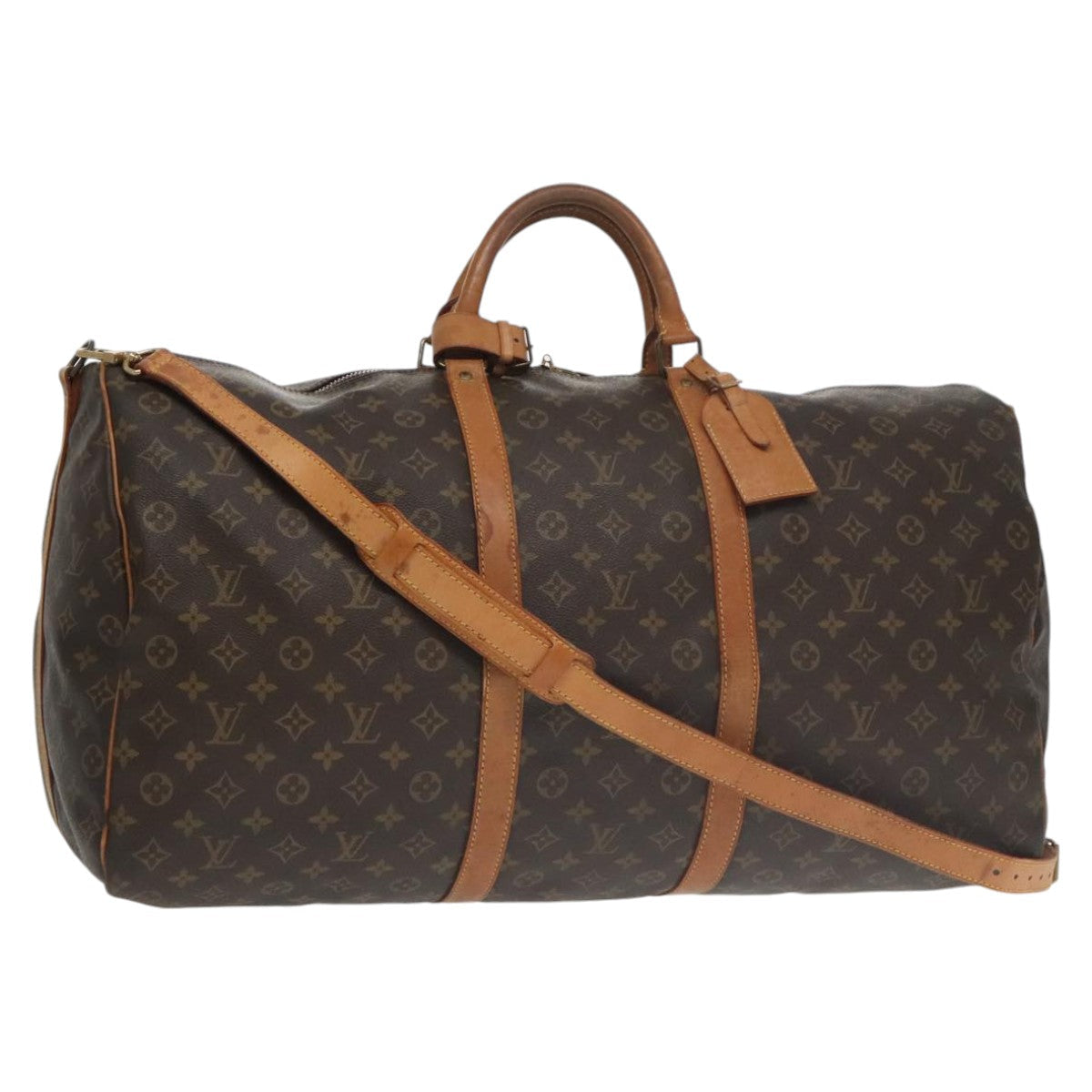 Keepall 55 Bandouliere Monogram Canvas