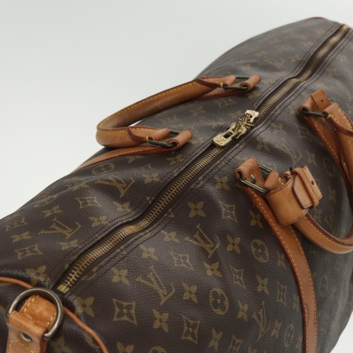 Keepall 55 Bandouliere Monogram Canvas