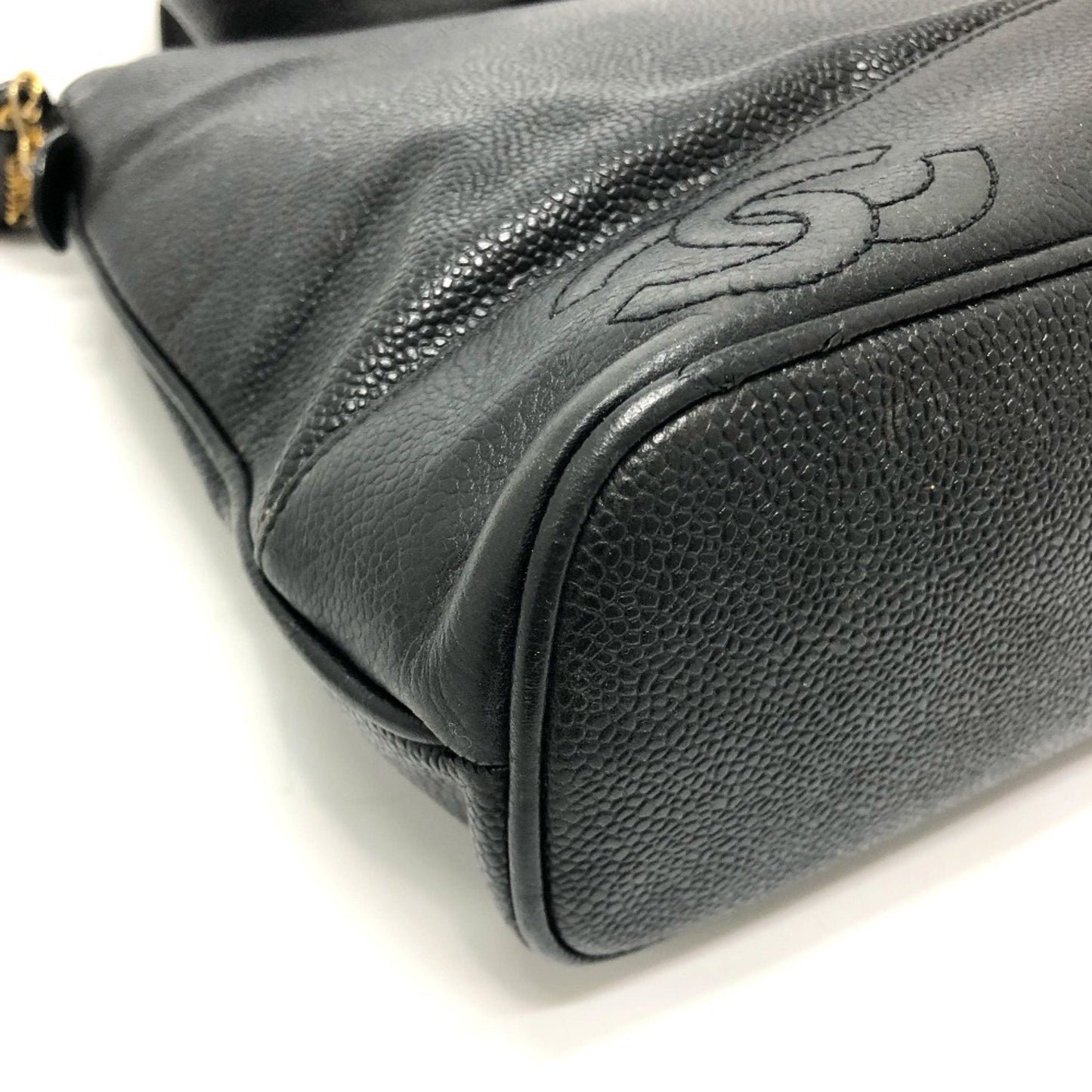 Chanel Triple Coco Leather Tote Bag
