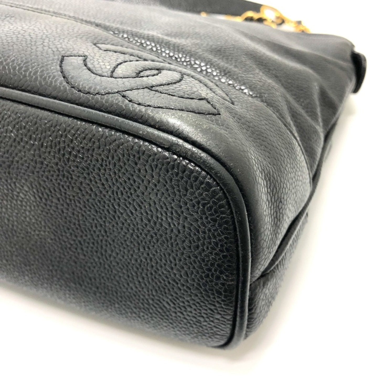 Chanel Triple Coco Leather Tote Bag