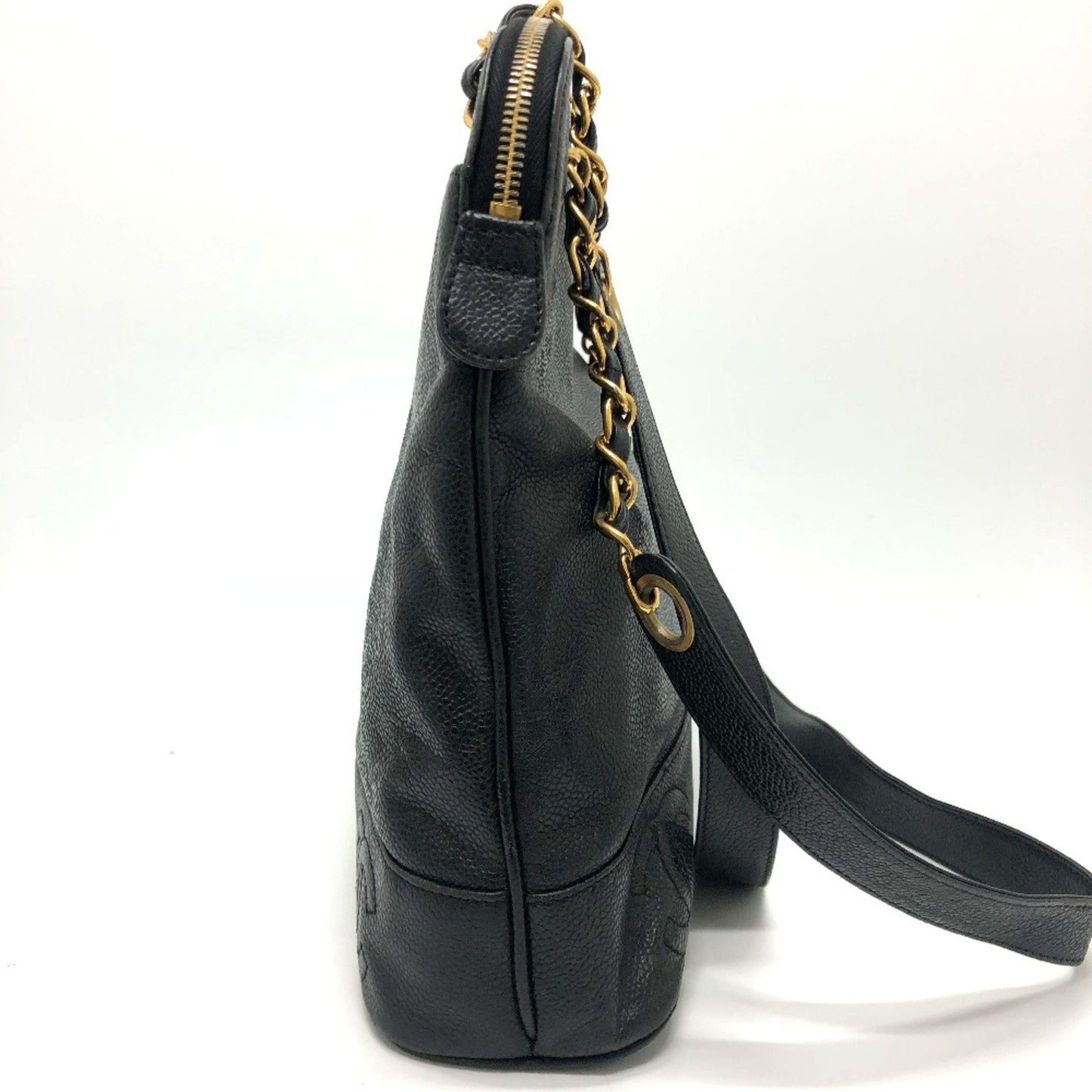 Chanel Triple Coco Leather Tote Bag