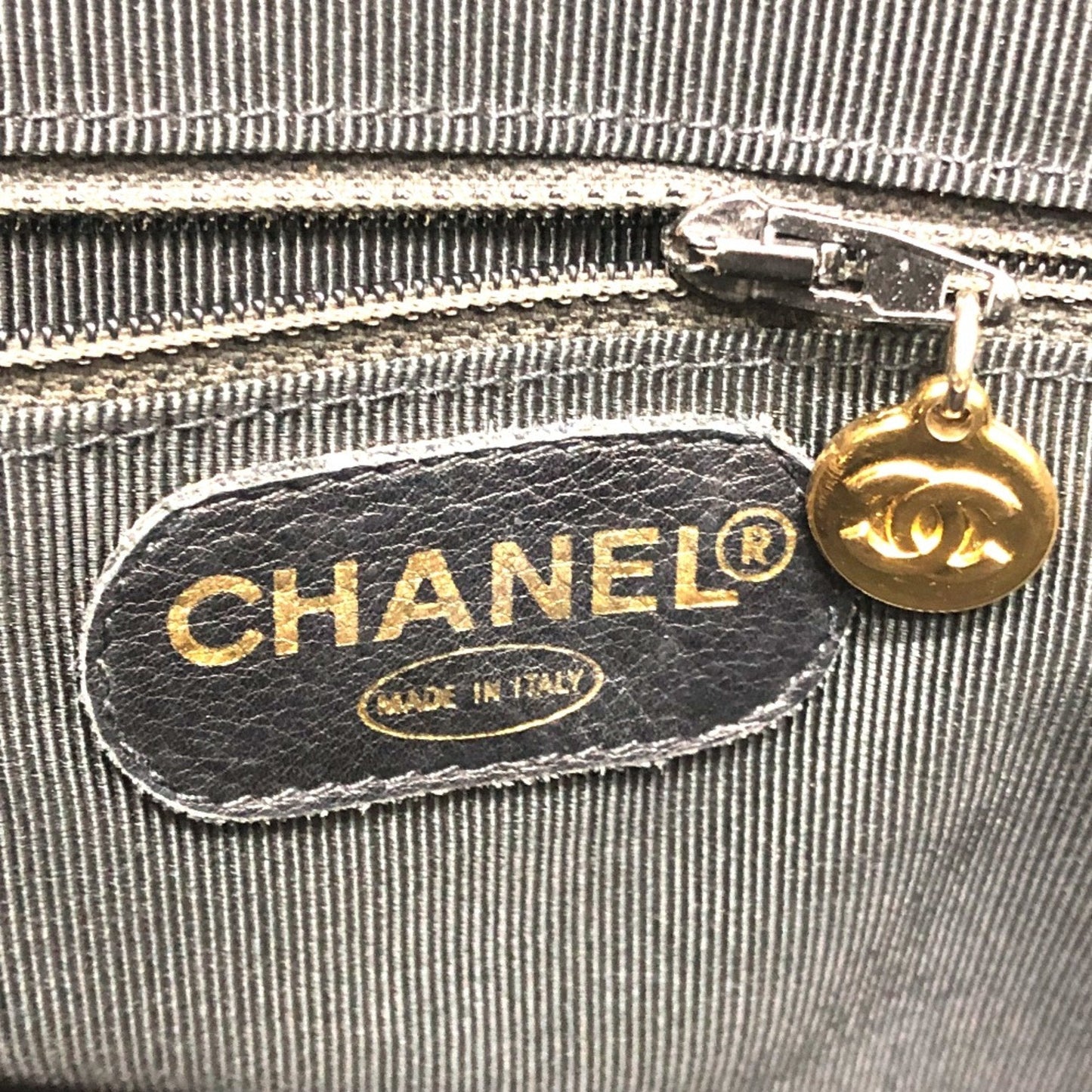 Chanel Triple Coco Leather Tote Bag