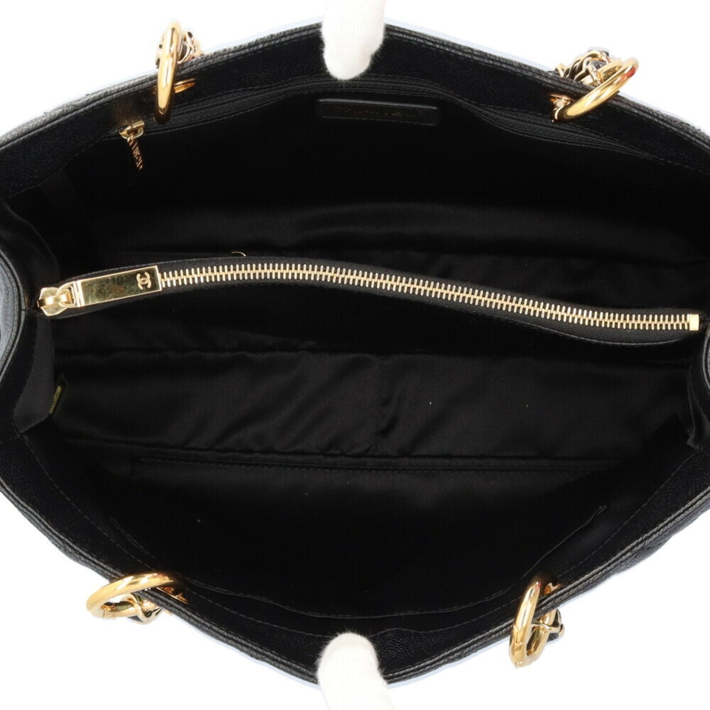 Chanel Classic Quilted Tote Bag Black