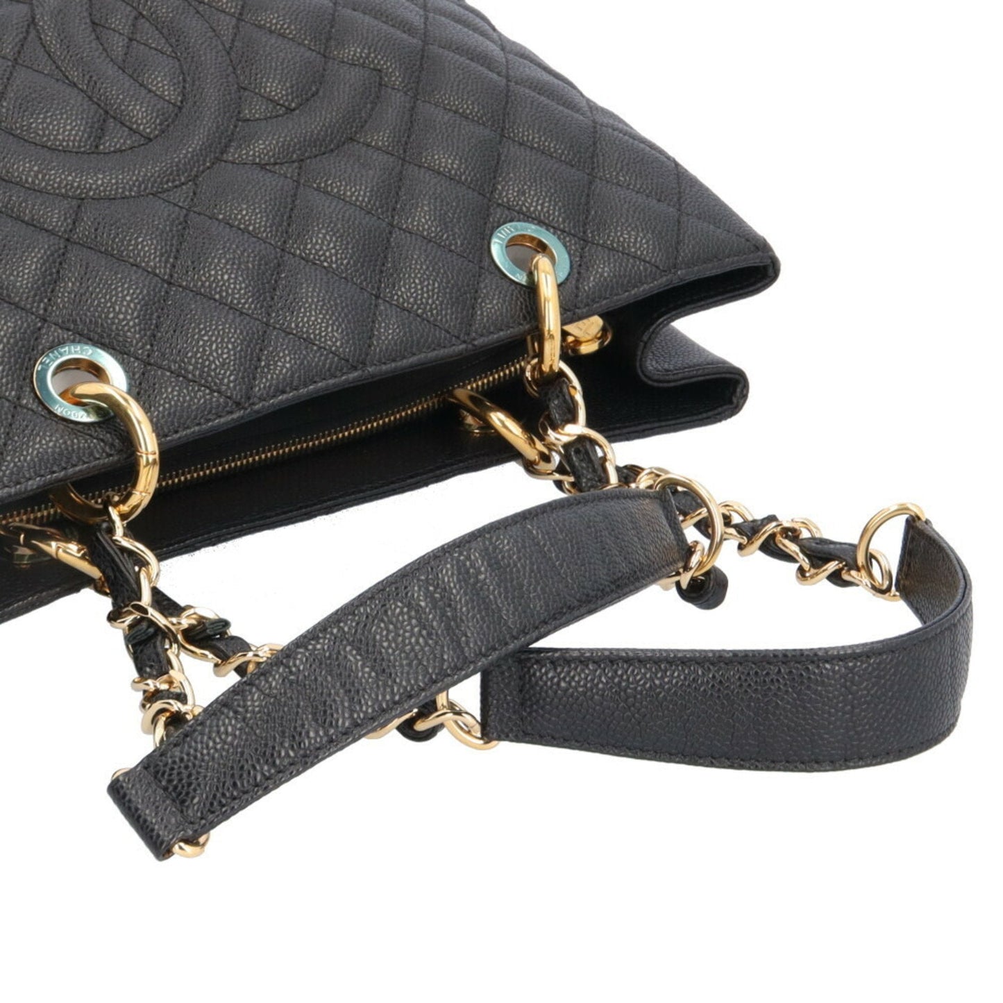 Chanel Classic Quilted Tote Bag Black